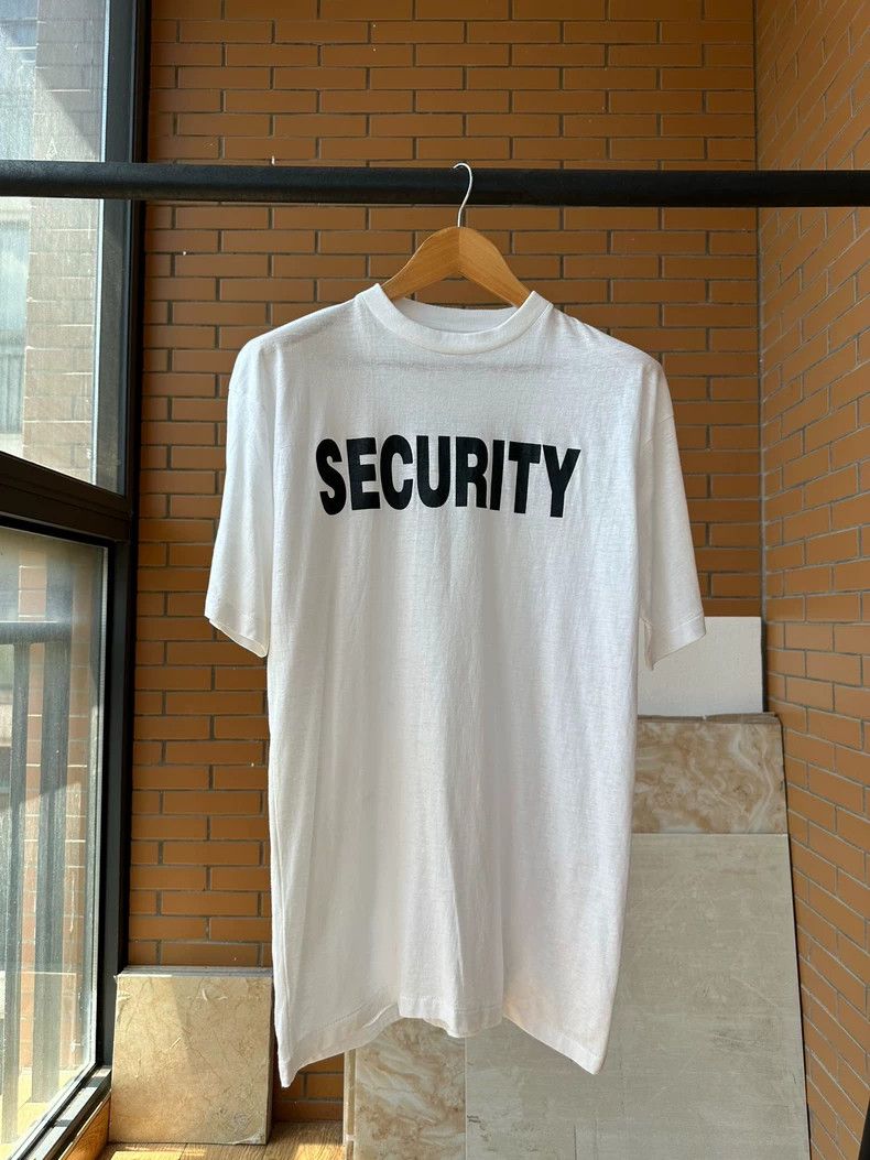 Vintage Vintage Tee 90s Security 2505-Nextarrow Size US XL / EU 56 / 4 - 1 Thumbnail