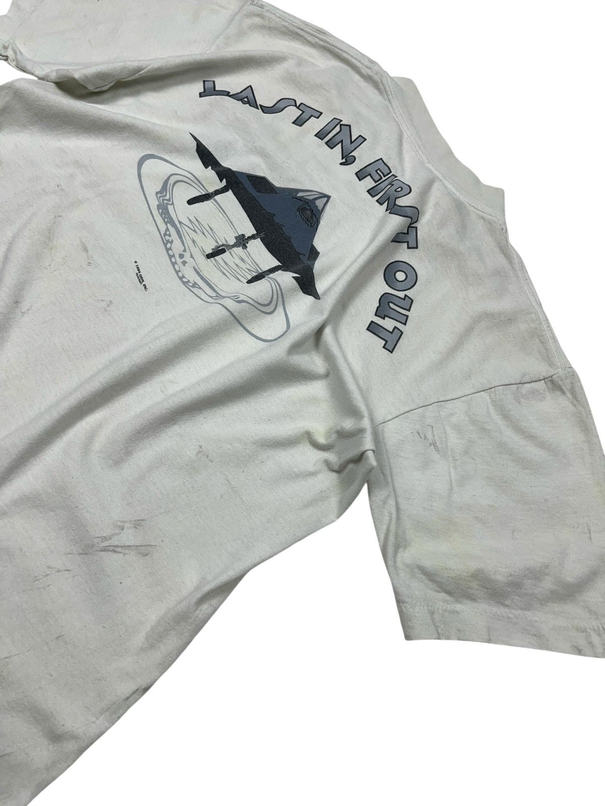 Band Tees × Grateful Dead × Vintage Vintage 1994 Grateful Dead Crew Last In, First Out T-shirt Size US L / EU 52-54 / 3 - 11 Thumbnail