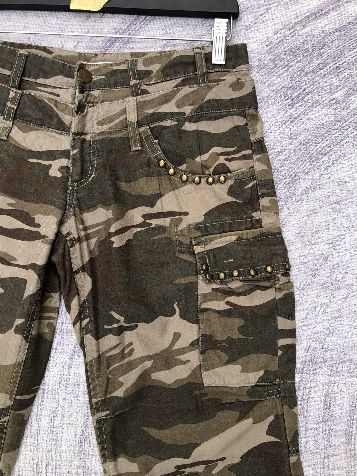 Japanese Brand × Punk and Yo Veryrare Military Cargo Multipocket Tactical Pants Size US 29 - 5 Thumbnail