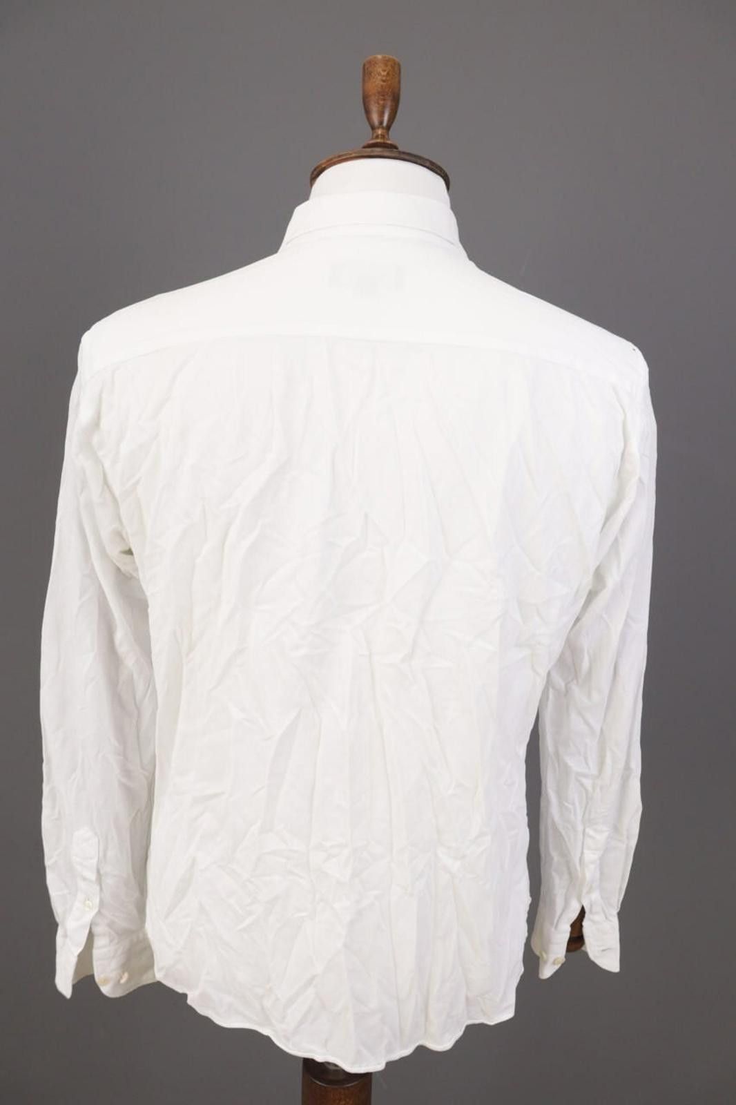 Eton Eton White Long Sleeve Button Down Casual Shirt Size XL Size US XL / EU 56 / 4 - 8 Thumbnail