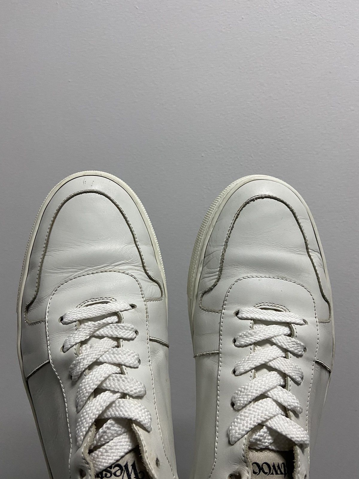 Vivienne Westwood Vivienne Westwood Apollo Trainers leather sneakers orb logo Size US 11 / EU 44 - 9 Thumbnail