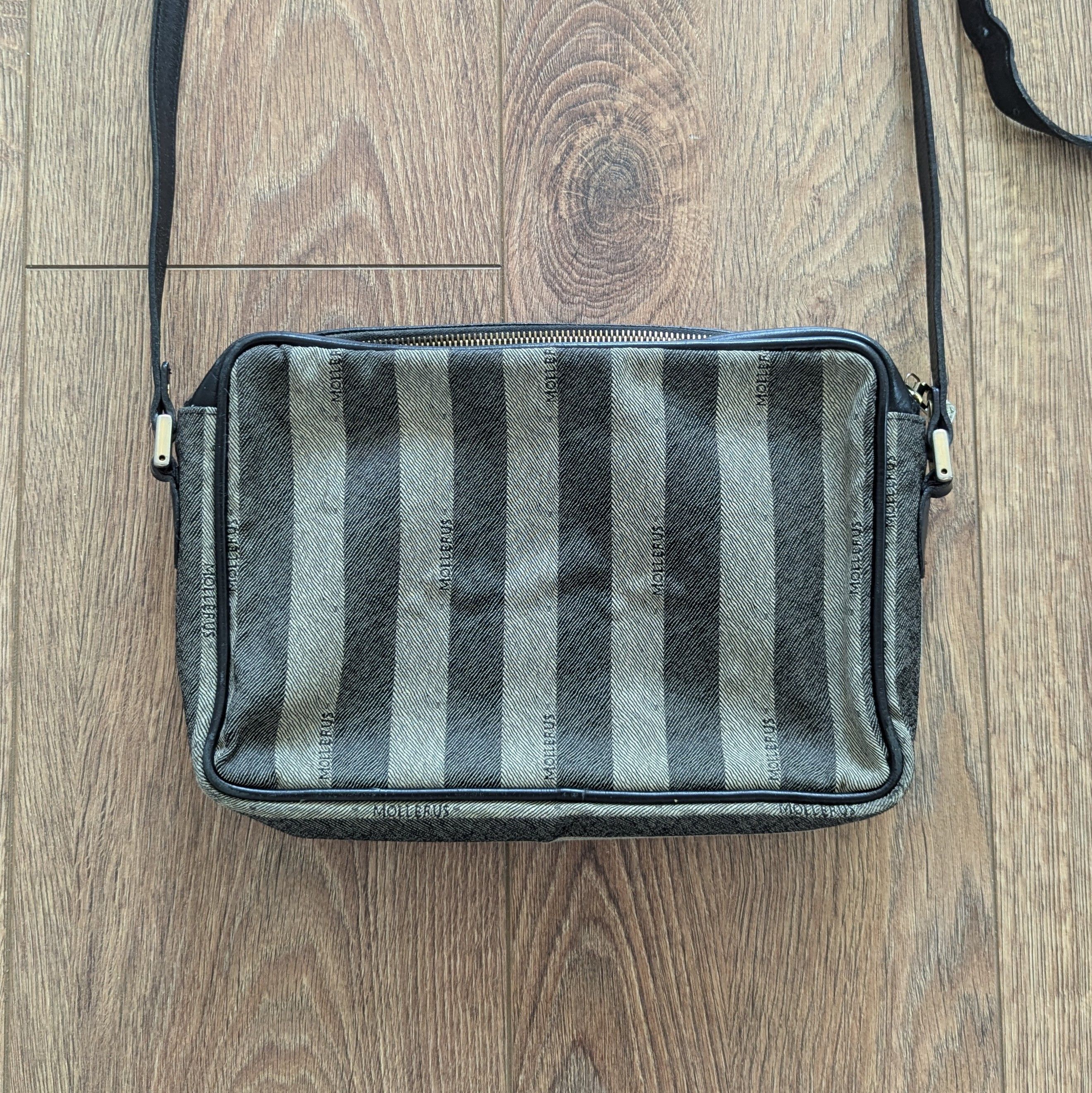 Maison Mollerus Maison Mollerus MM Messenger Small Shoulder Bag Zip Riri Size ONE SIZE - 15 Thumbnail