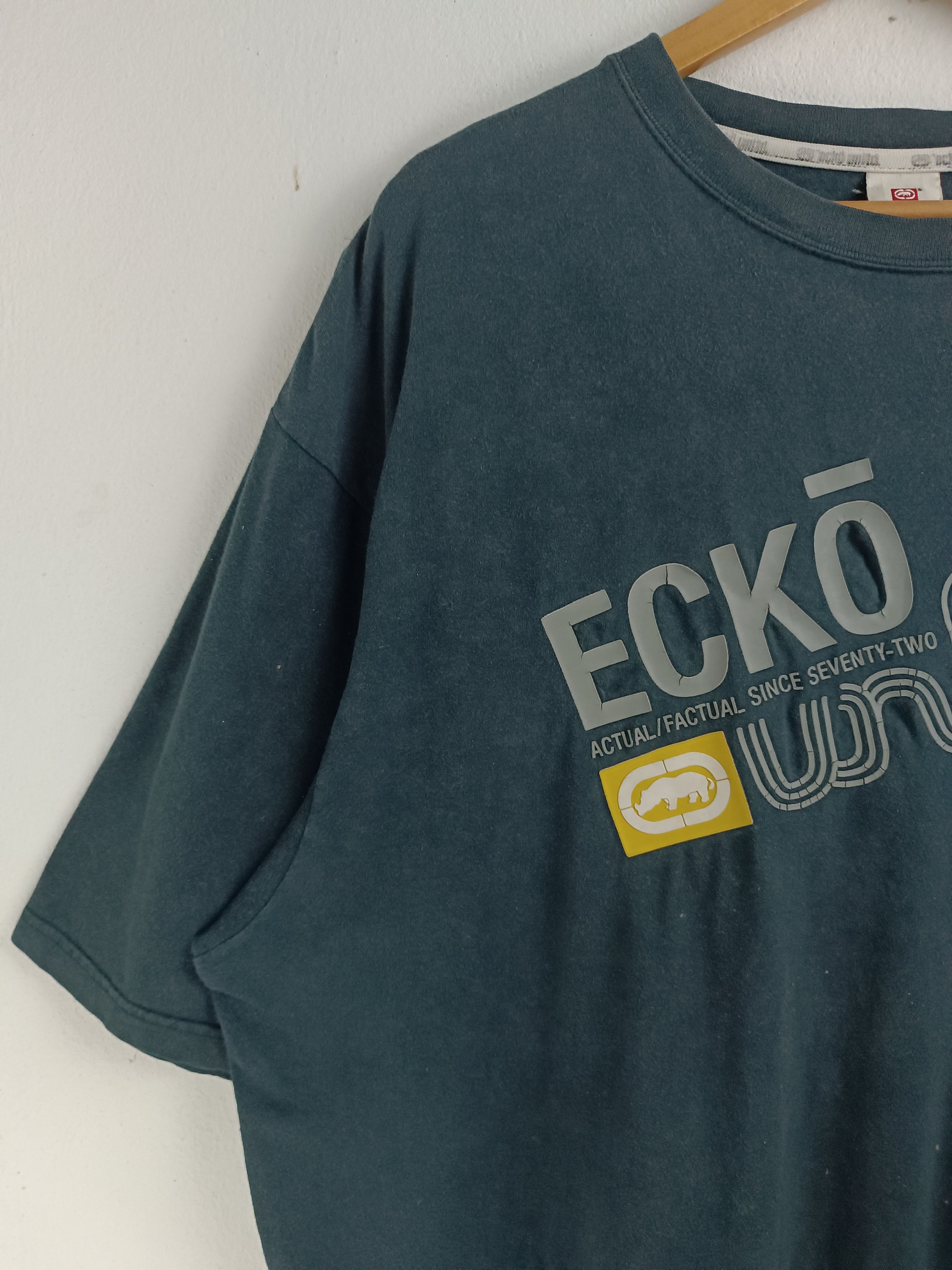 Ecko Unltd. THRASHED FADED VINTAGE Y2K ECKO UNLTD. TEE fubu edhardy dkny Size US XXL / EU 58 / 5 - 5 Thumbnail