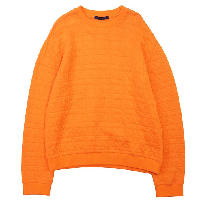 Louis Vuitton Louis Vuitton Louis Vuitton LV Logo Jacquard Cotton Nylon Sweatshirt Textile Sweatshirts & Hoodies DUTY FREE for USA Size ONE SIZE - 1 Thumbnail