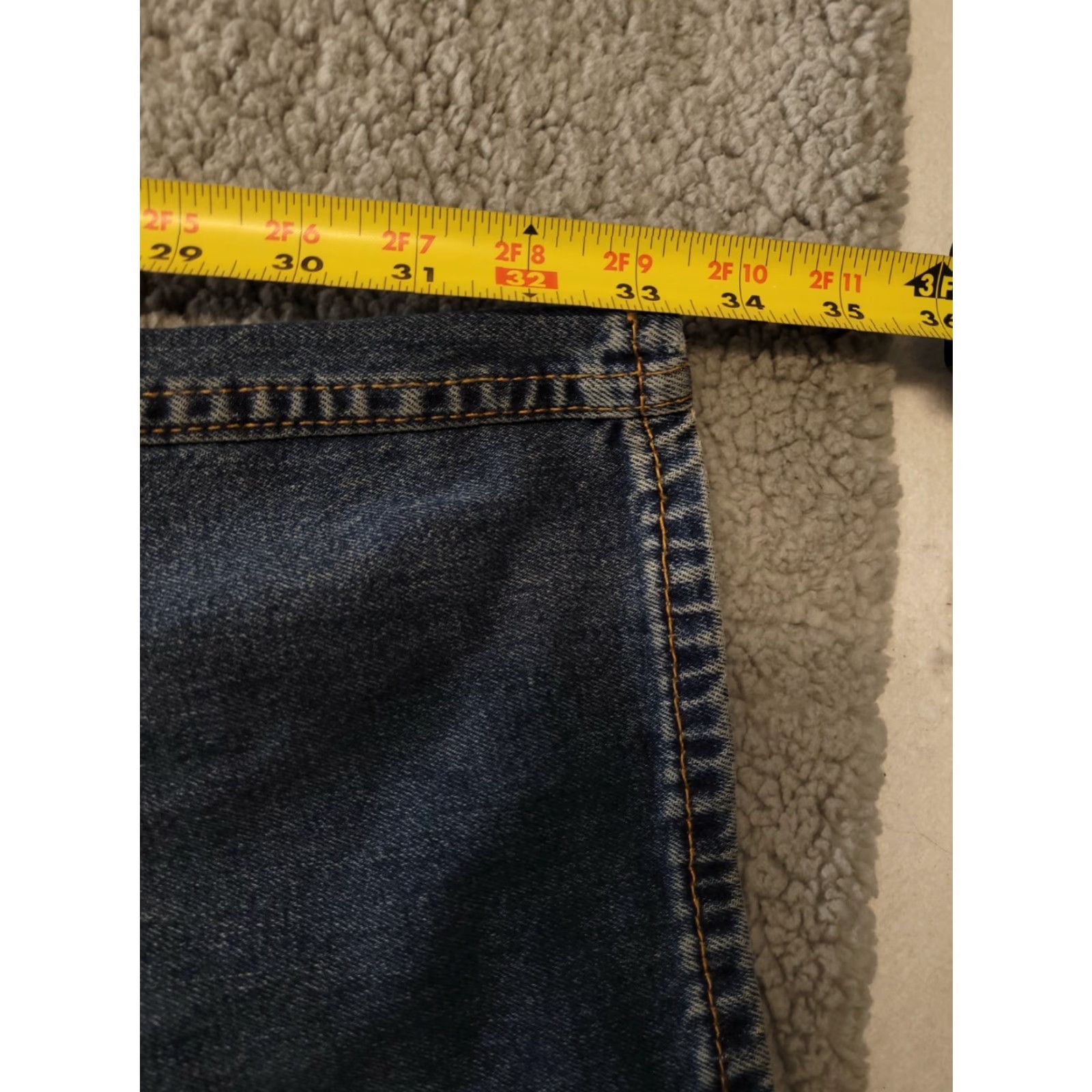 Levi's Levi's 505 Jeans Men 38x33 Straight Blue Size US 38 / EU 54 - 7 Thumbnail
