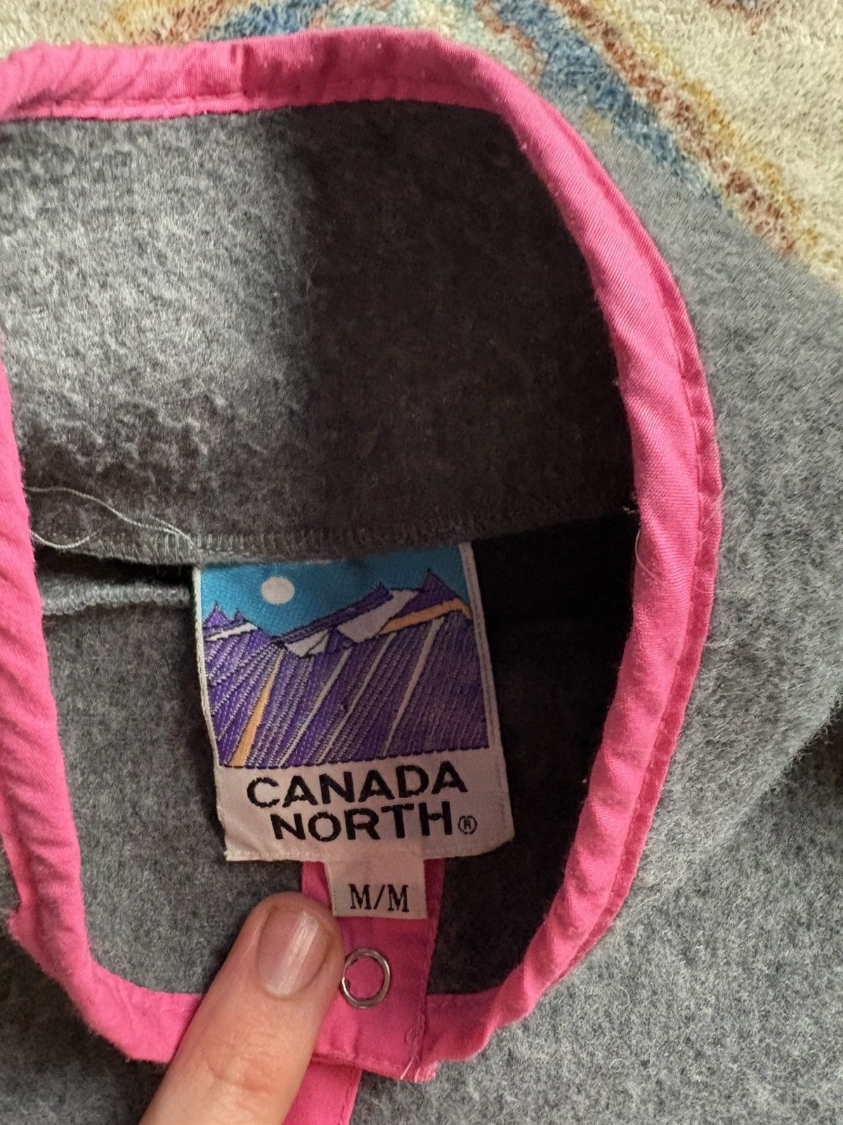 Vintage Vintage Canada North T-Snap Fleece Medium Size US M / EU 48-50 / 2 - 3 Thumbnail