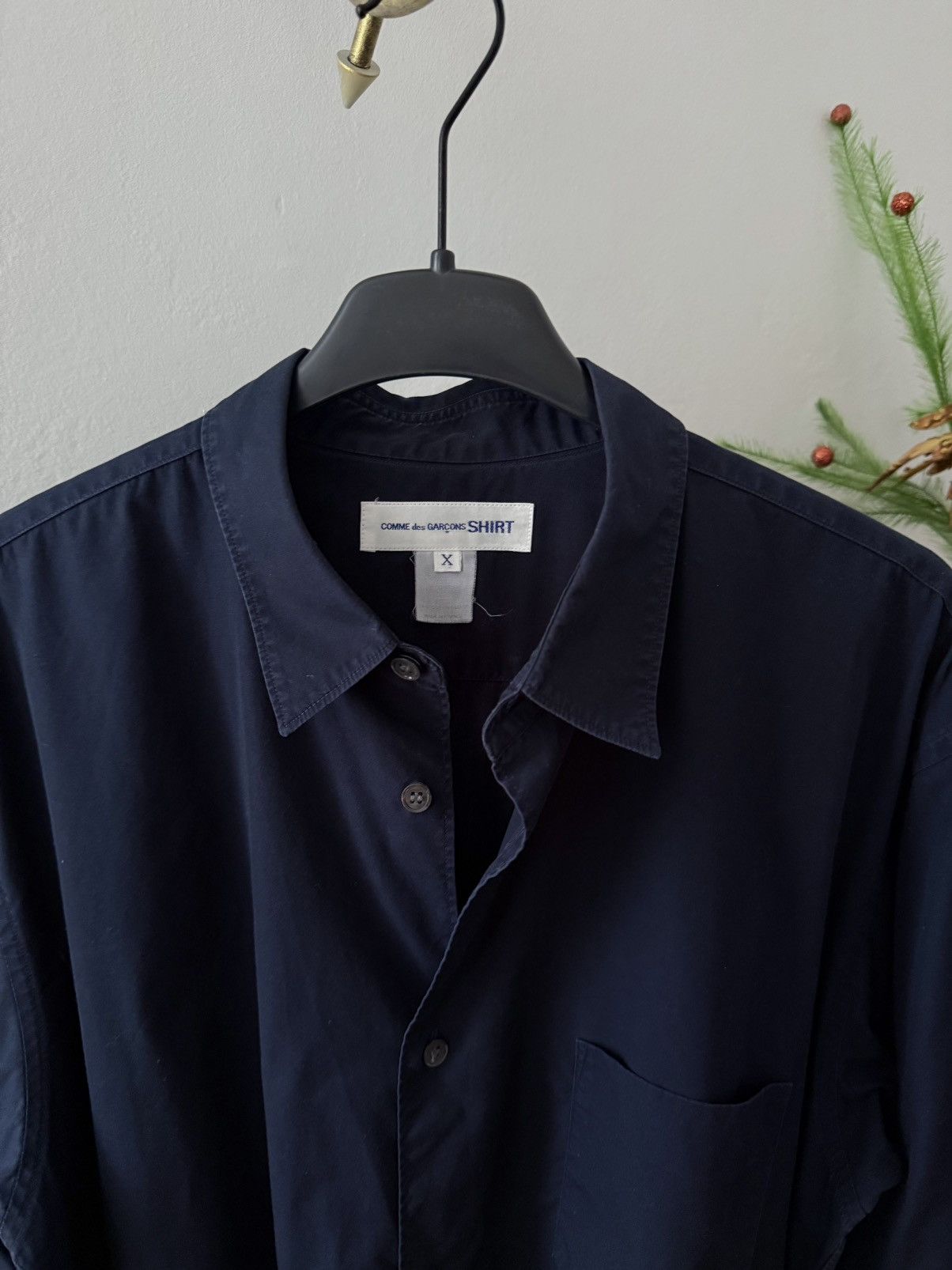 Comme des Garcons Comme Des Garcons SHIRT Button Up Shirt Size US XL / EU 56 / 4 - 2 Thumbnail