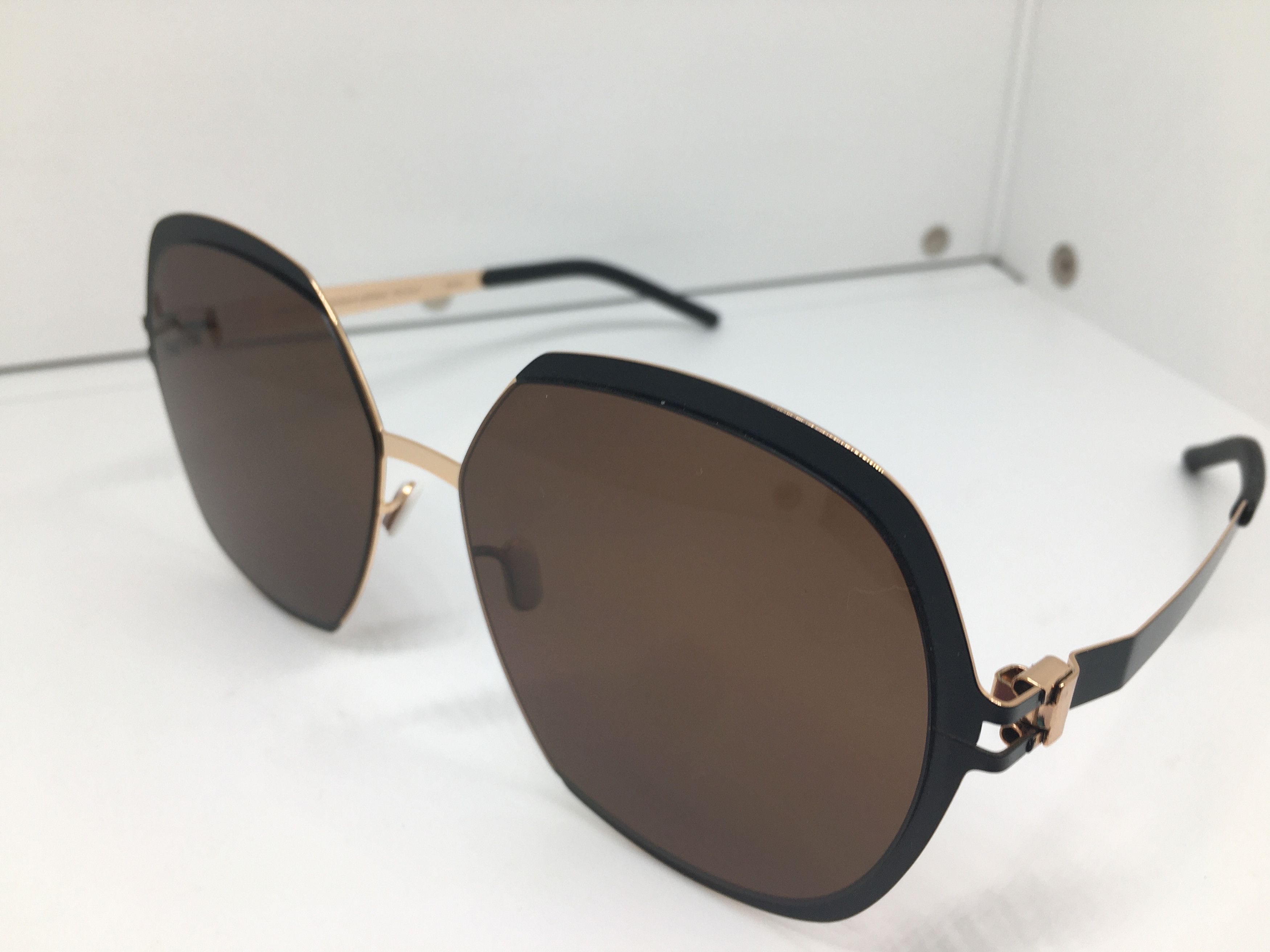 Mykita MYKITA & BERNARD WILLHELM FLICIA Oversize Sunglasses Size ONE SIZE - 3 Thumbnail
