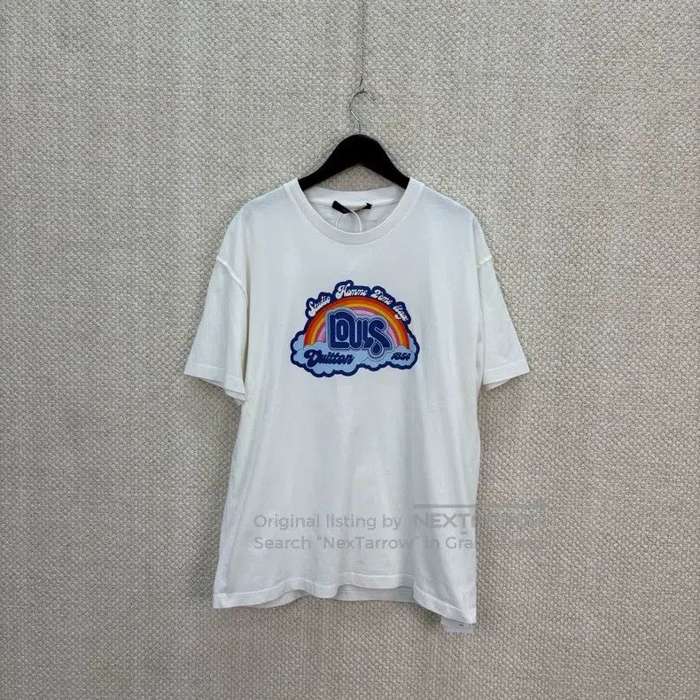 Louis Vuitton Louis Vuitton Rainbow doodle logo short sleeve Size US M / EU 48-50 / 2 - 1 Thumbnail