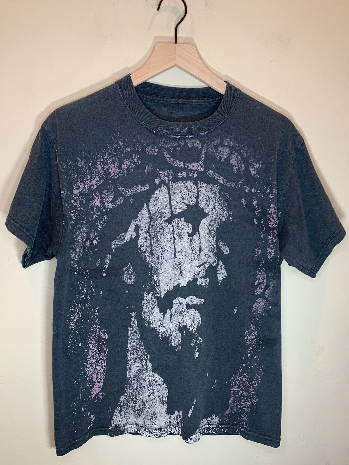 Vintage RARE* Vintage Jesus Christ AOP Fashion Victim Art Shirt 2005 Size US L / EU 52-54 / 3 - 1 Thumbnail