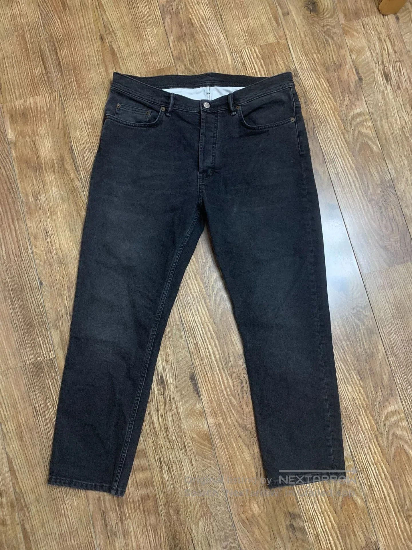 Acne Studios Acne Studios Men's River Distressed Jeans. Size US 30 / EU 46 - 3 Thumbnail