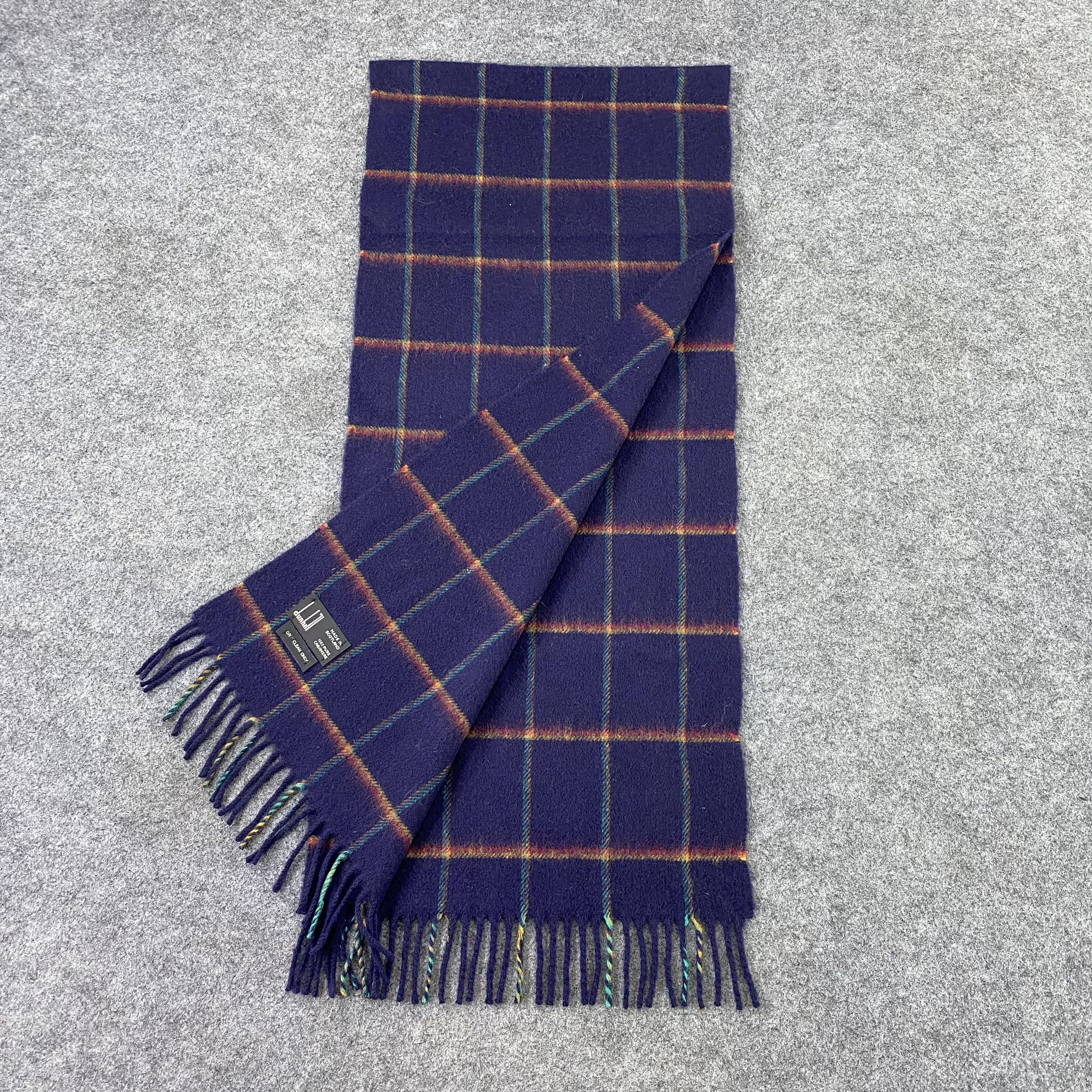 Alfred Dunhill Alfred Dunhill Cashmere Muffler Scarf / Neckwear - T1540 Size ONE SIZE - 3 Thumbnail