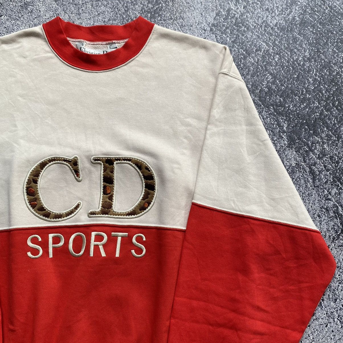 Christian Dior Monsieur CHRISTIAN DIOR Sport Vintage Sweatshirt Size US L / EU 52-54 / 3 - 3 Thumbnail