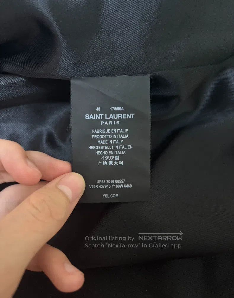 Saint Laurent Paris Saint Laurent Paris Red Zebra Print羊毛 Baseball Jacket Size US M / EU 48-50 / 2 - 4 Thumbnail