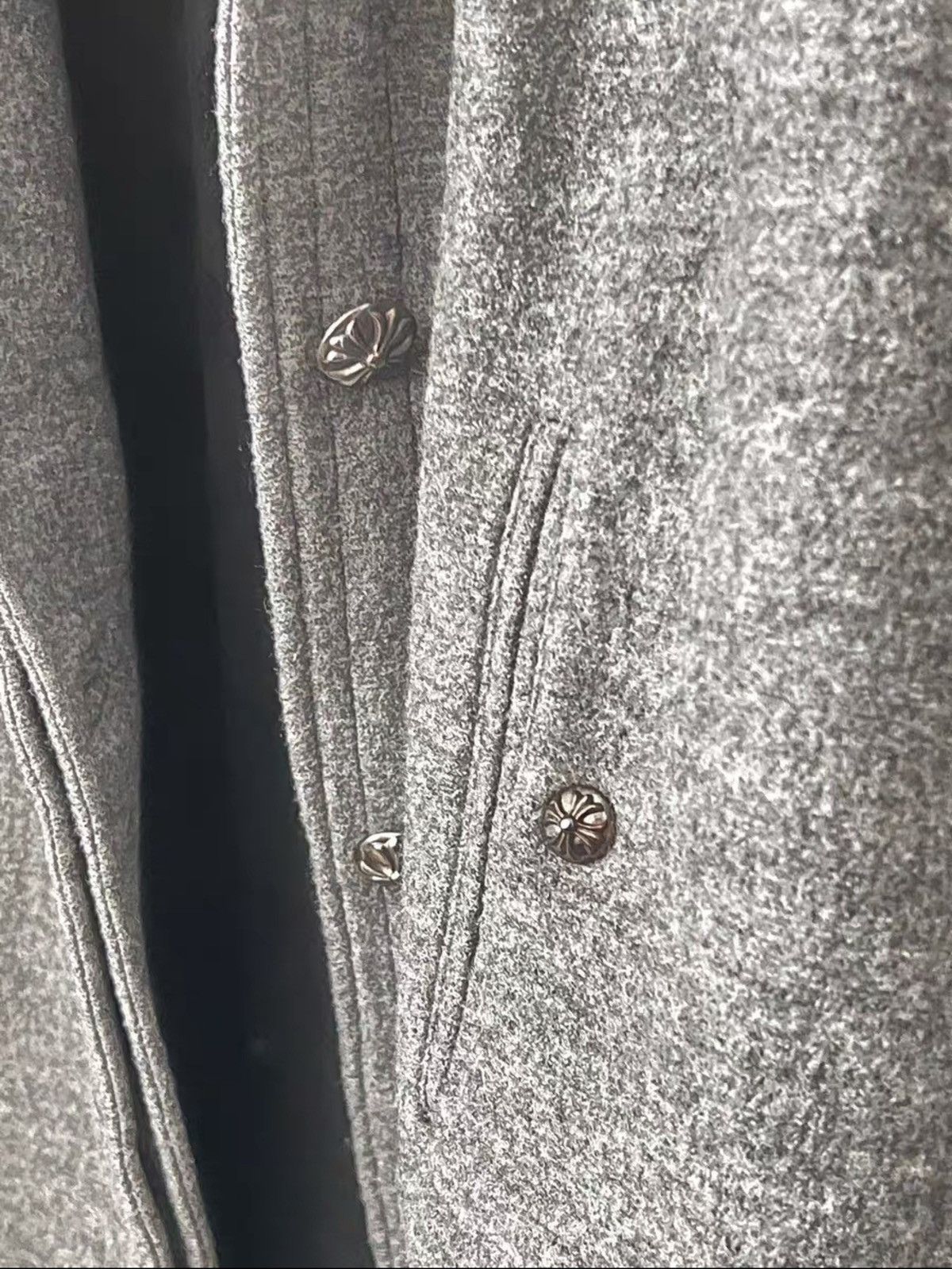 Chrome Hearts Chrome hearts wool coat Size US XS / EU 42 / 0 - 8 Thumbnail