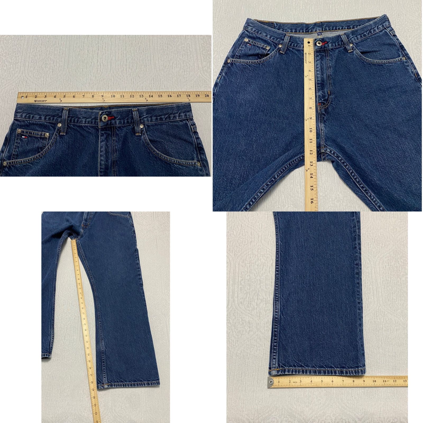 Vintage VINTAGE Tommy Jeans Men Jeans Bootcut Size US 36 / EU 52 - 8 Thumbnail