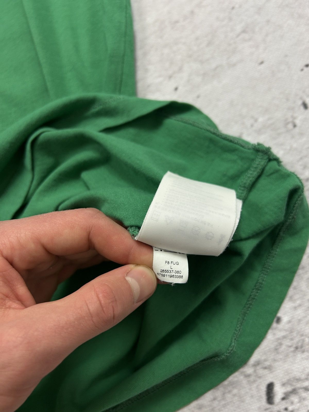 Nike 💥Vintage Nike Pinwheel Single Stitch Green T-shirt Big Logo💥 Size US L / EU 52-54 / 3 - 7 Thumbnail