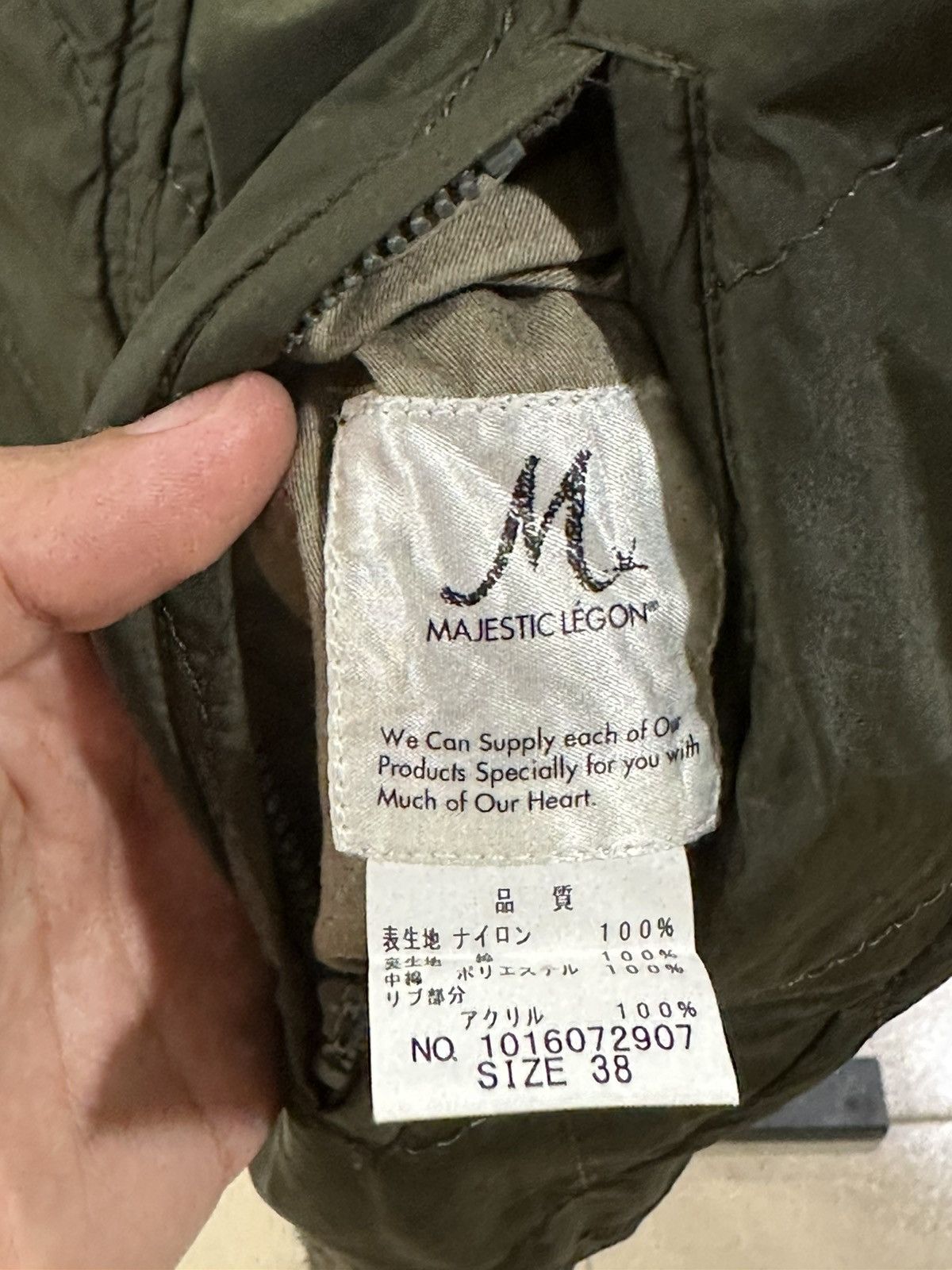 Japanese Brand Vintage Majestic Legon Riversible Jacket🔥 Size US M / EU 48-50 / 2 - 10 Thumbnail