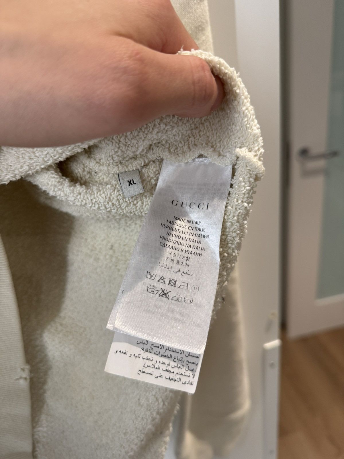 Gucci Gucci Classic Logo Hoodie Size US XL / EU 56 / 4 - 9 Thumbnail