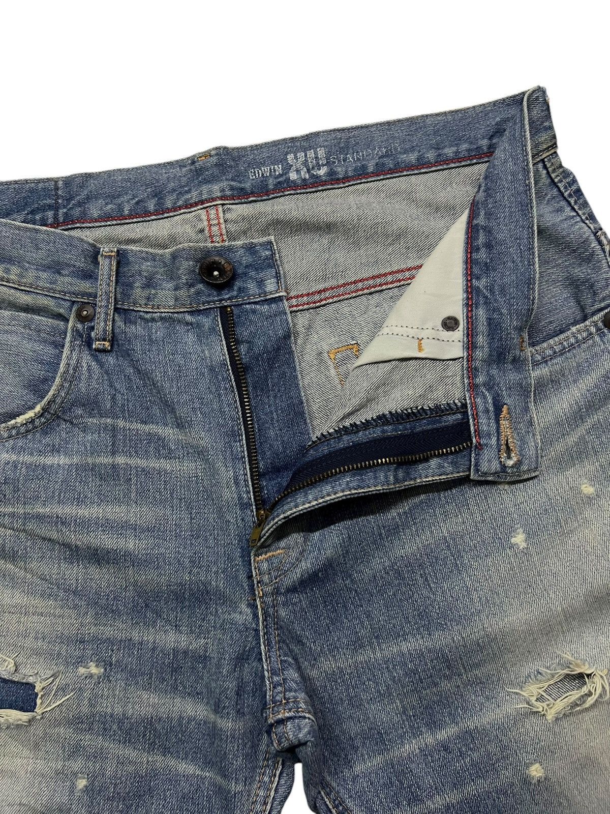 Edwin Vintage Edwin EX403 Japan - Faded Light Wash, Distressed Size US 37 - 8 Thumbnail