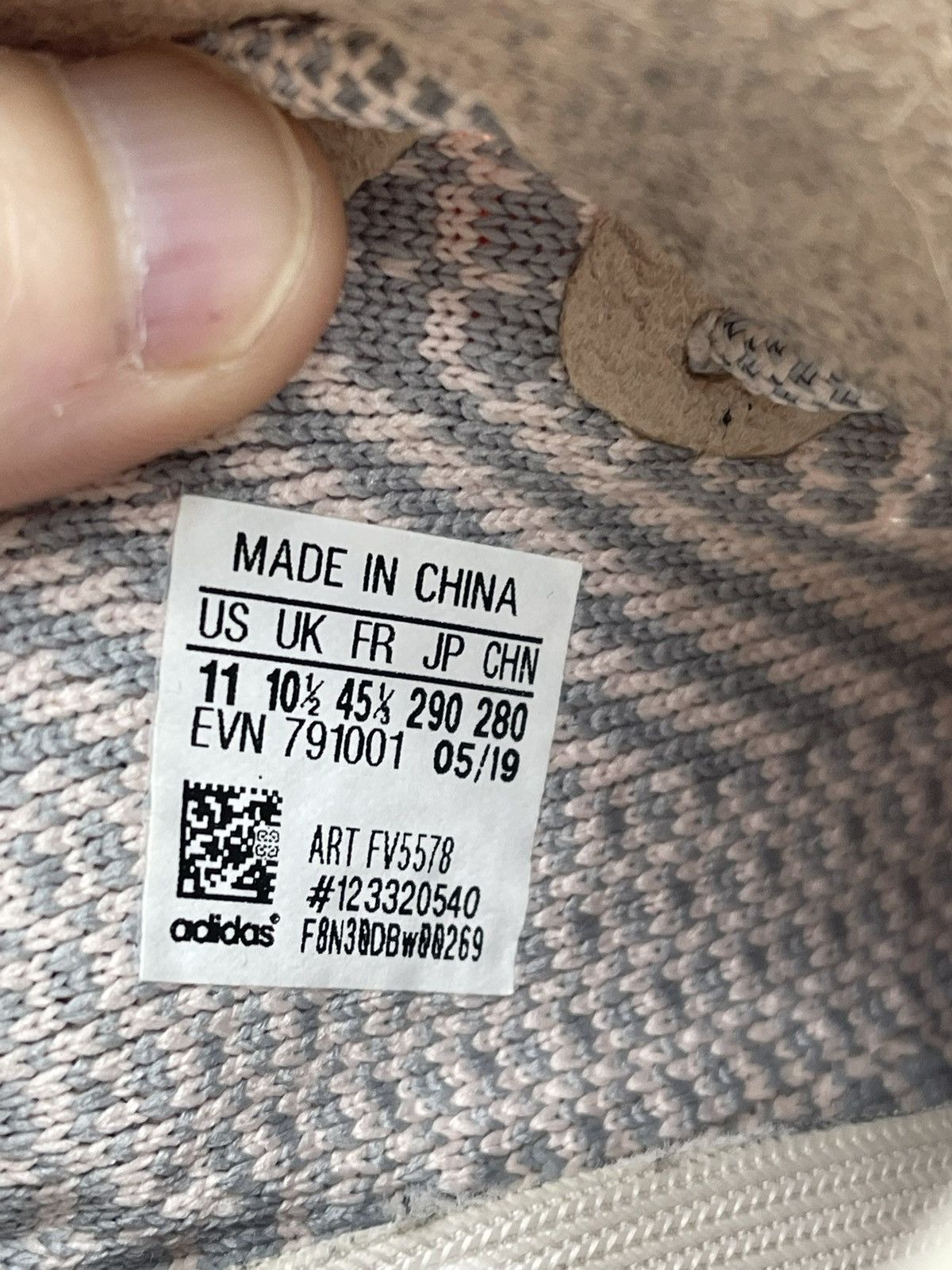 Adidas Size 11 - Adidas Yeezy Boost 350 Synth Size US 11 / EU 44 - 11 Thumbnail