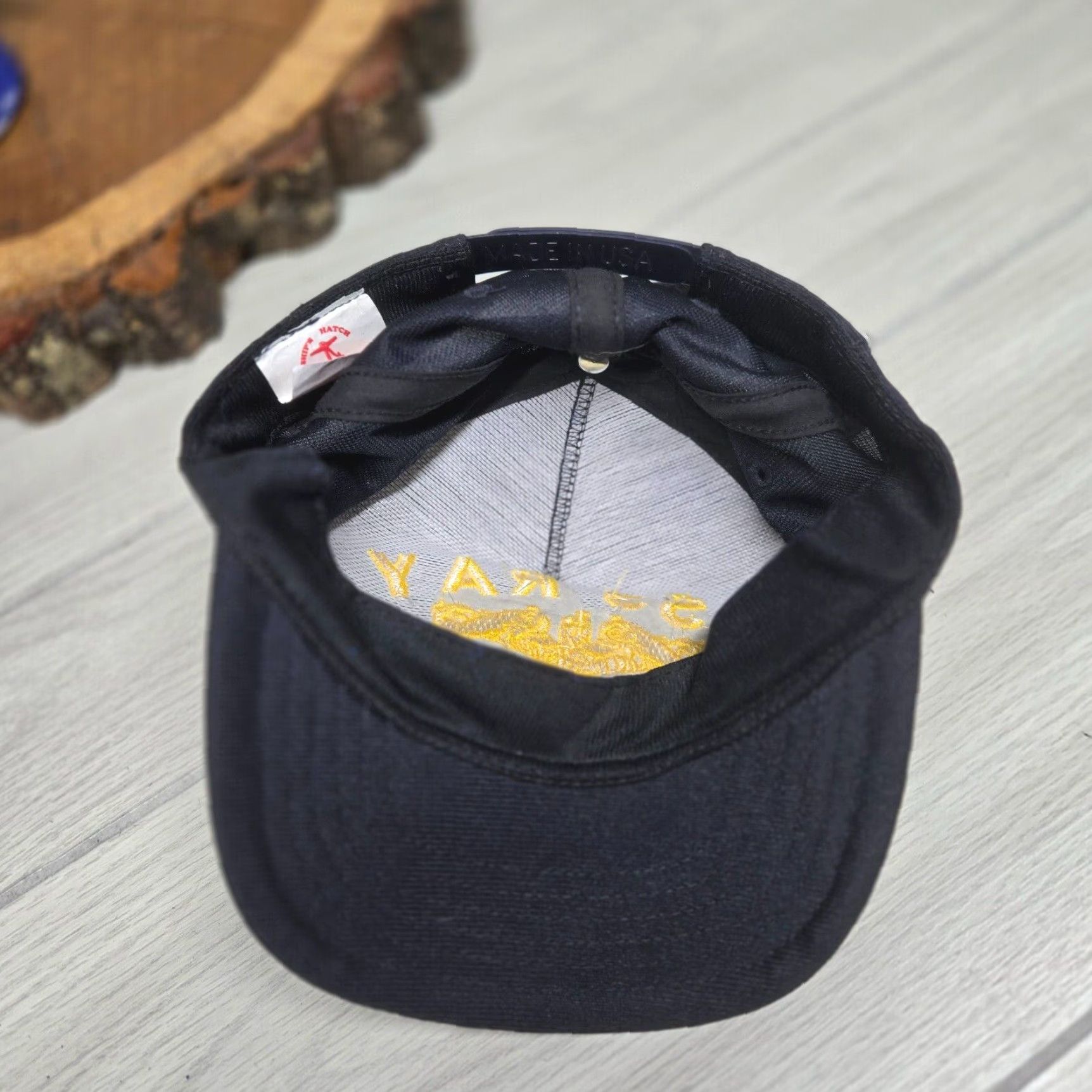 Bally Military Best USS Ray SSN-271 Embroidered Adjustable Snapback Hat, Hat, Men, One Size, Dark Blue / Gold Lettering, Baseball Cap, Embroidered, Snapback Size ONE SIZE - 6 Thumbnail