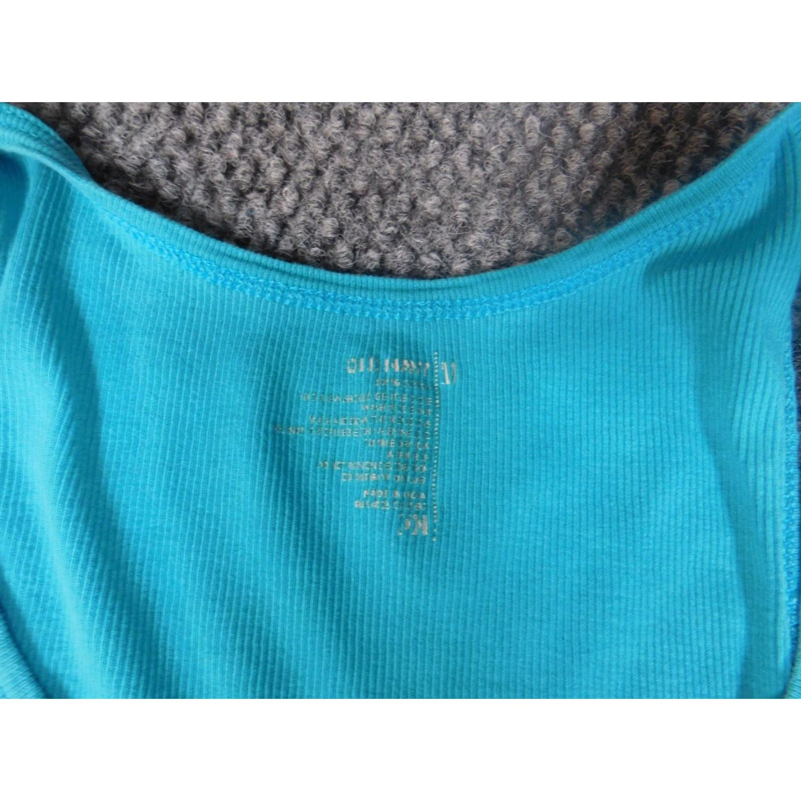 Old Navy Old Navy Womens Shirt Tank M Blue Casual Sleeveless Crew Neck Pullover Cotton Basic, Regular, Stretch Size M / US 6-8 / IT 42-44 - 5 Thumbnail