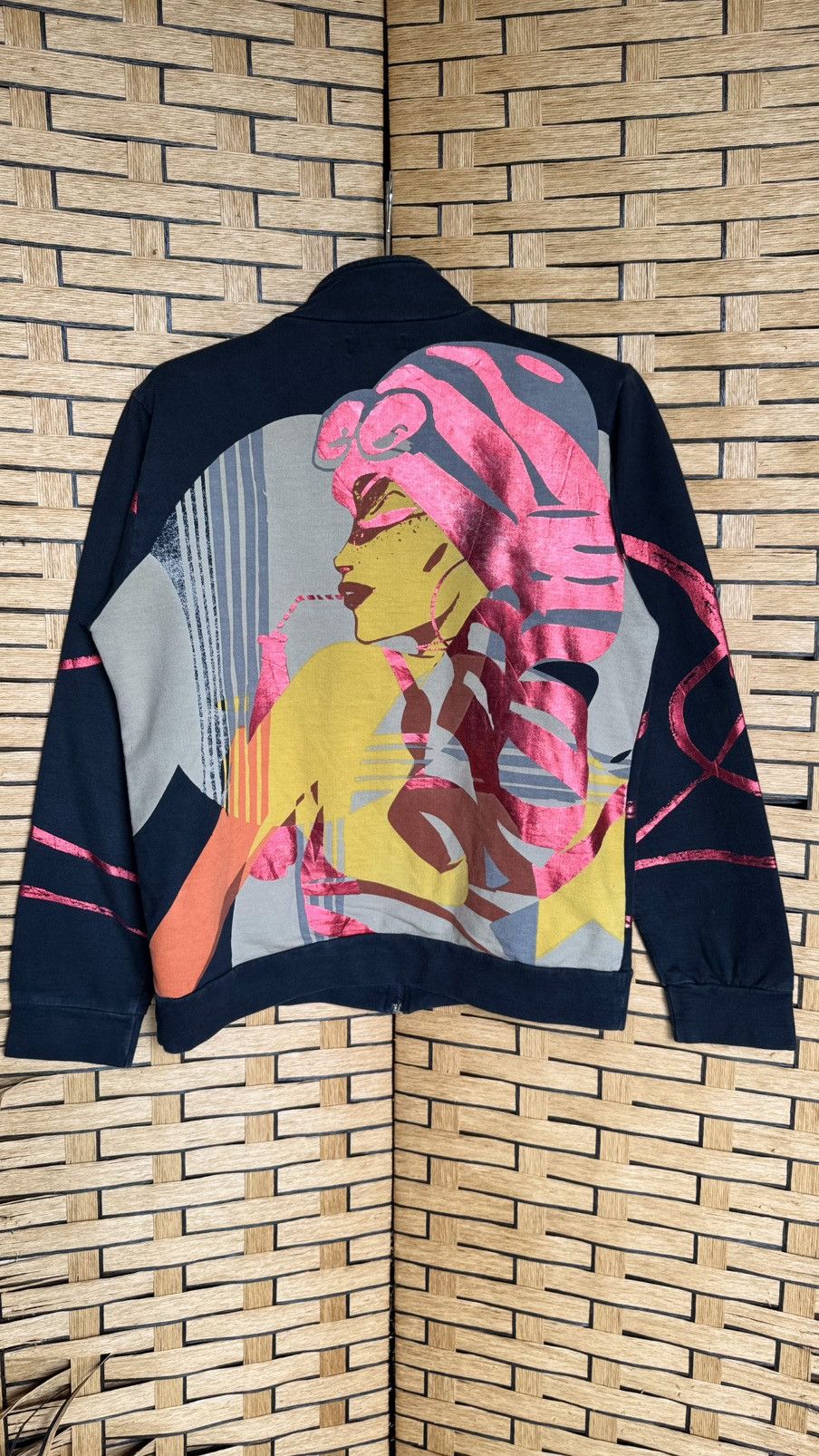 Custo Barcelona Vintage Custo Barcelona x Art Zipper Jacket Size S / US 4 / IT 40 - 1 Thumbnail