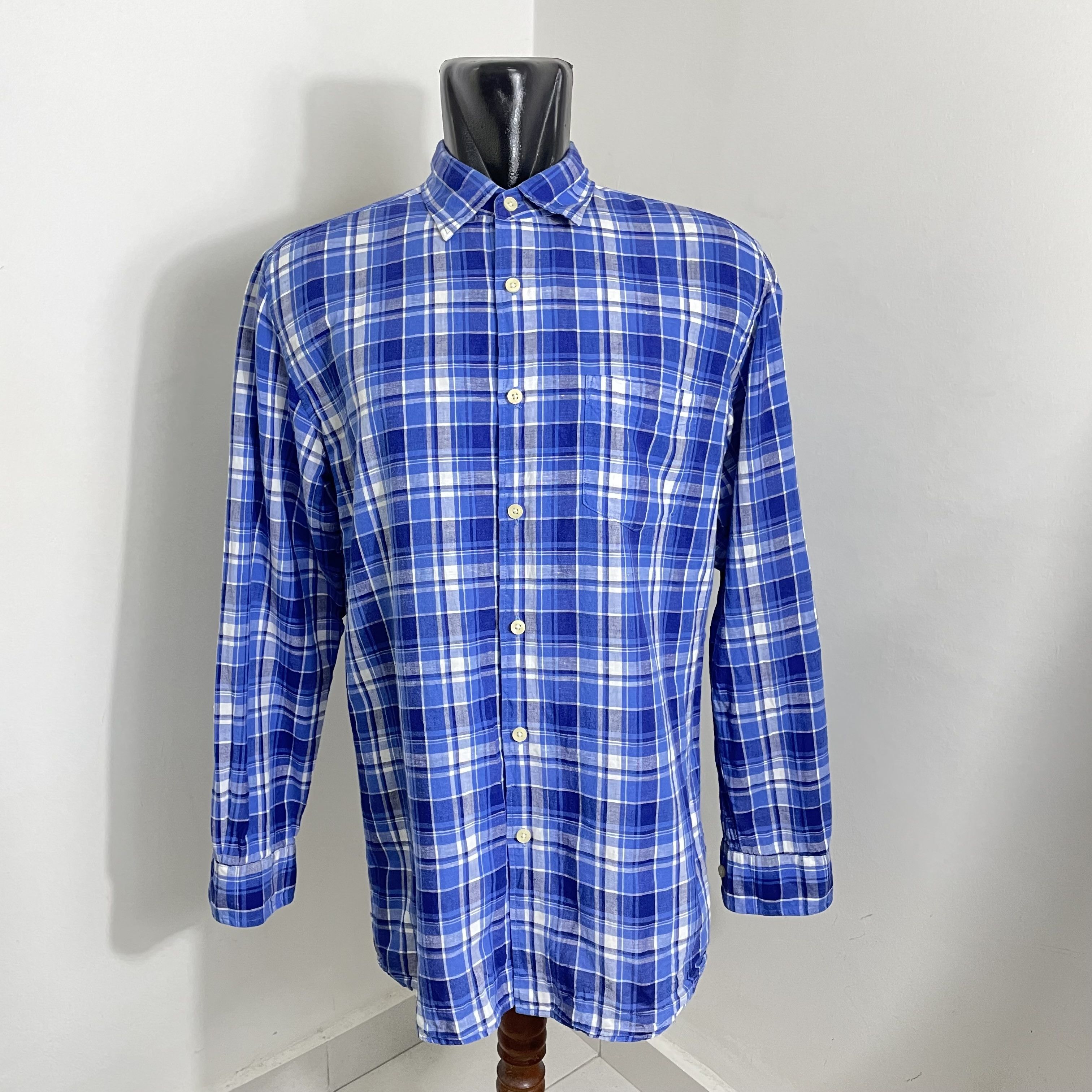 Japanese Brand × Uniqlo ⭐️SALE⭐️ [XL] UNIQLO LINEN COTTON SHIRT Size US XL / EU 56 / 4 - 1 Thumbnail