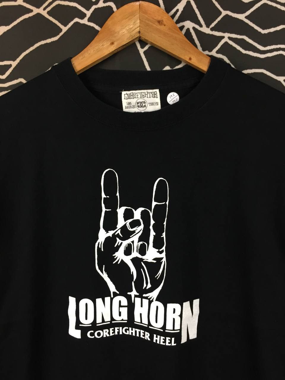 Japanese Brand Corefighter OG Streetwear Long Horn Graphic Tee Size US M / EU 48-50 / 2 - 3 Thumbnail