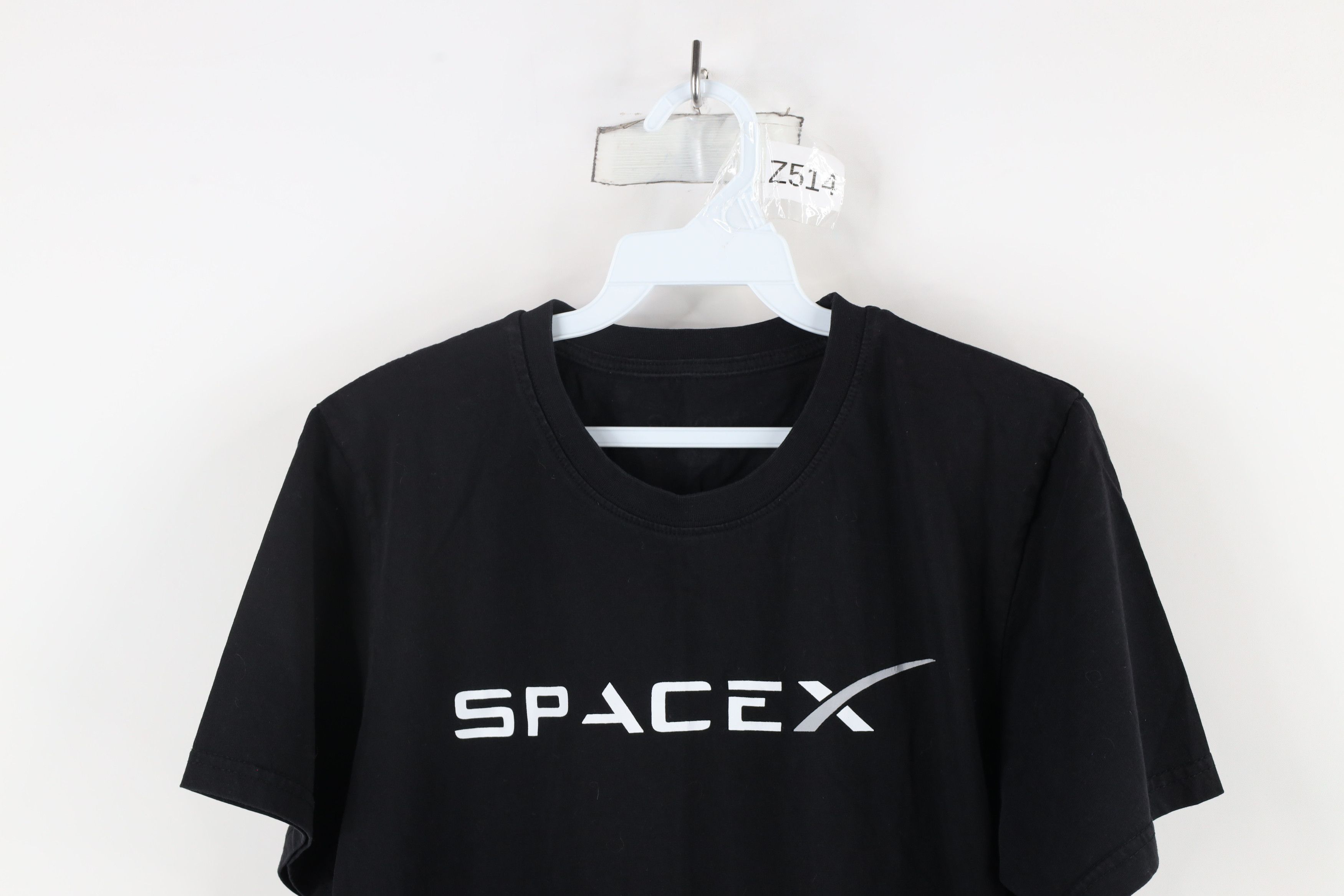 Vintage Elon Musk Streetewear Spell Out SpaceX Short Sleeve T-Shirt Size US M / EU 48-50 / 2 - 2 Thumbnail