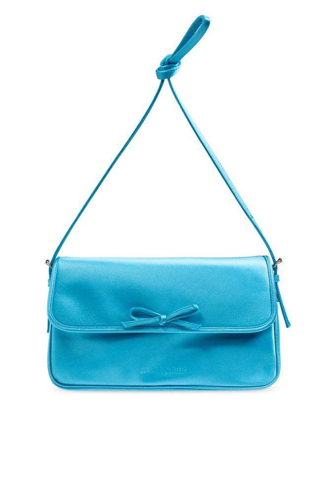 Balenciaga o1w1db10526 Size: OS / Leopolda Pochette Bag in Blue Size ONE SIZE - 1 Preview