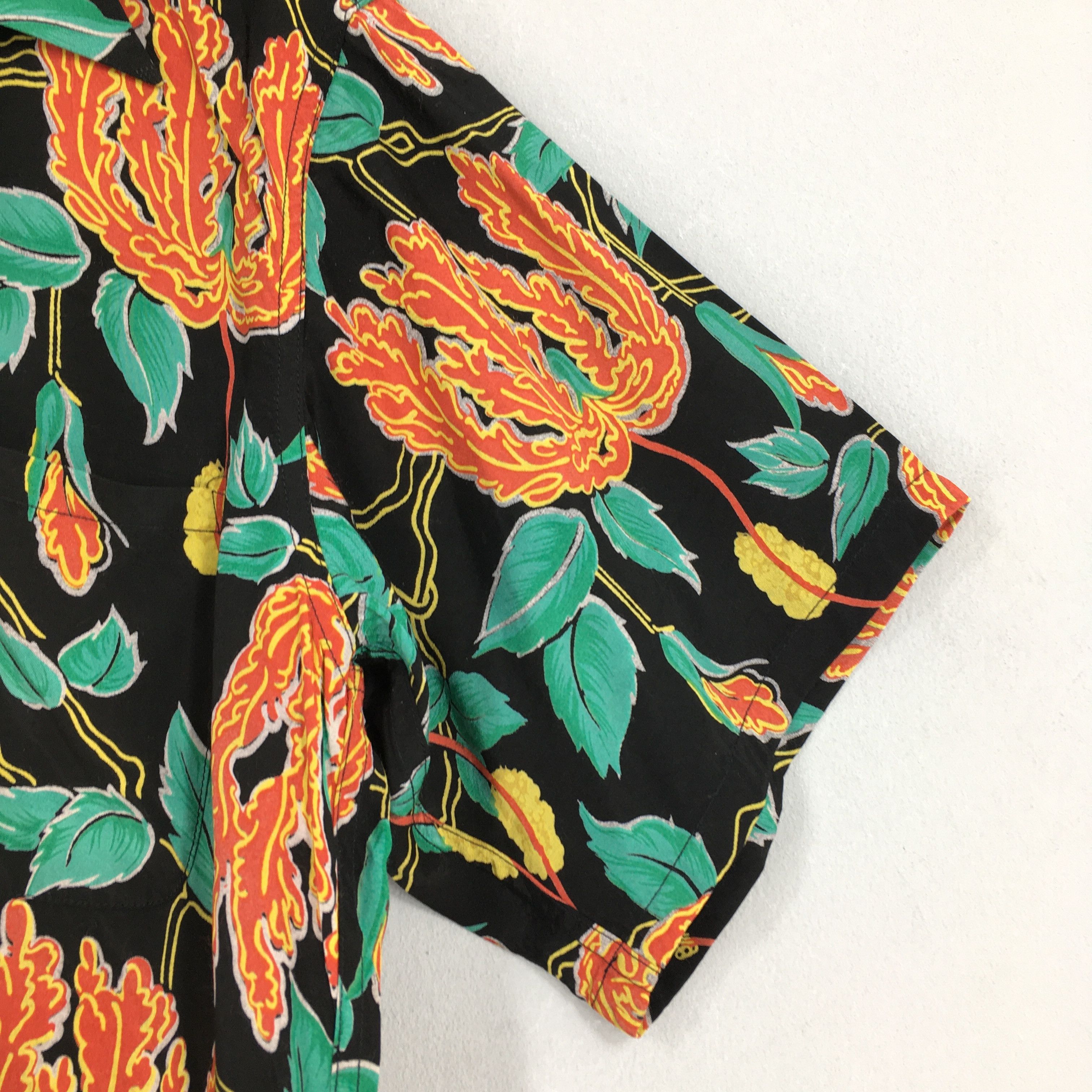IOLANI Vintage 90s Leaves Hawaii Aloha Tropical Shirts Medium Size US M / EU 48-50 / 2 - 4 Thumbnail