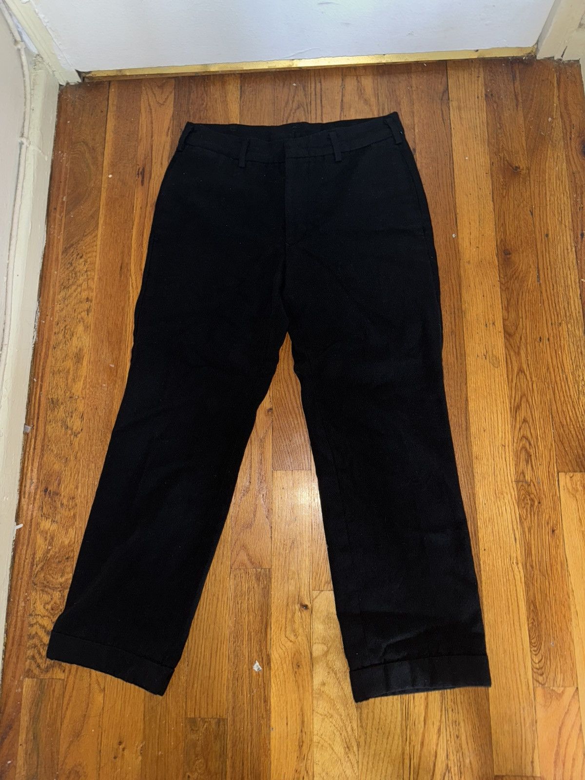 Yohji Yamamoto Yohji Yamamoto crop pants Size US 29 - 1 Thumbnail
