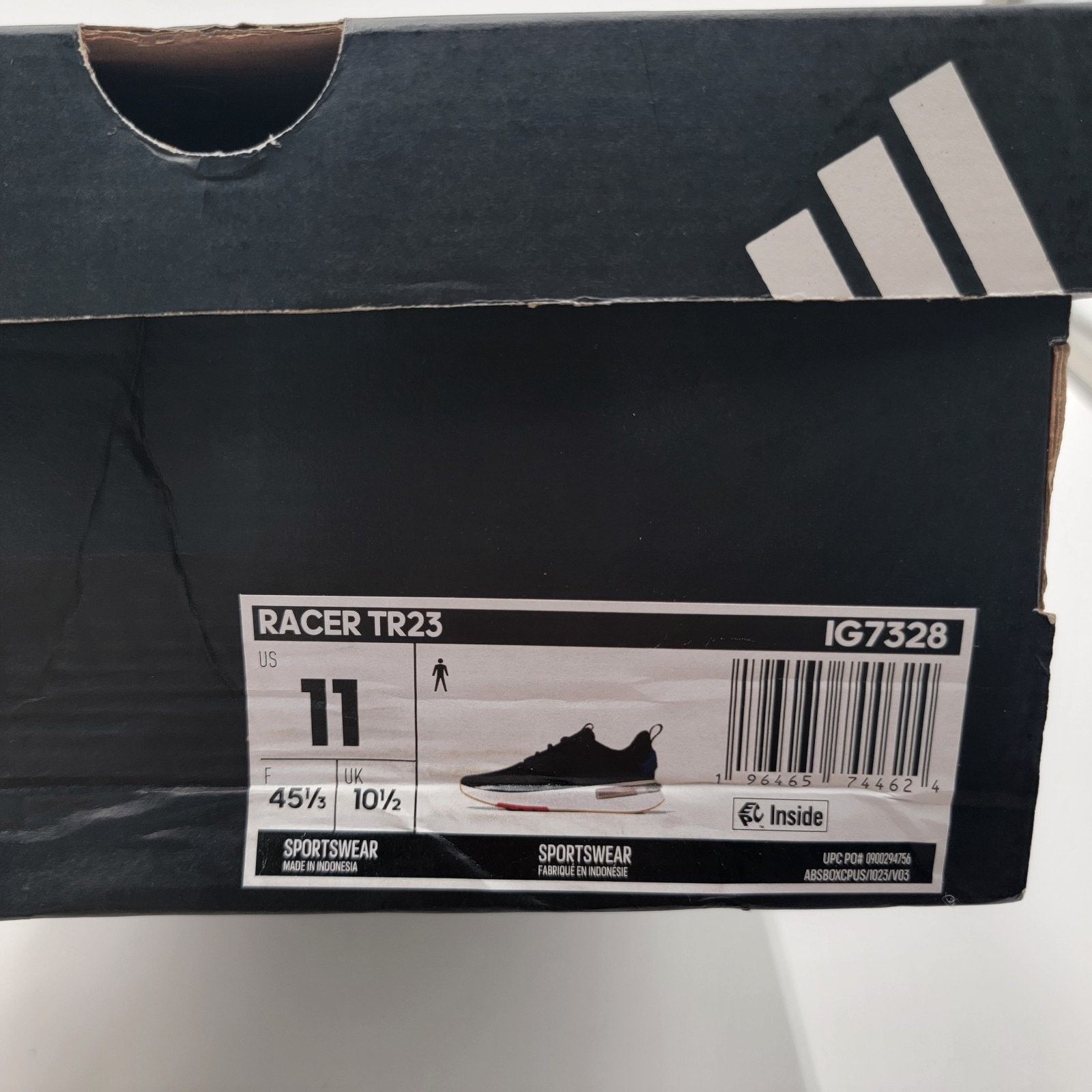 Adidas adidas Racer TR23 Men's IG7328 Carbon/Black/Blue 11 US Size US 11 / EU 44 - 10 Thumbnail