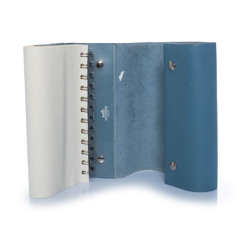 Hermes Hermes, blue leather notebook Size ONE SIZE - 2 Thumbnail