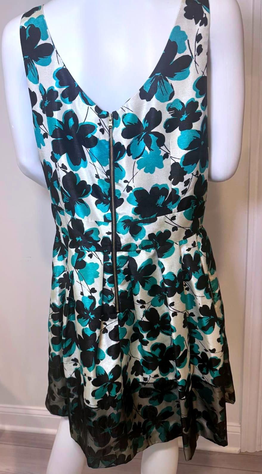 Ann Taylor Stylish Floral Print Dress by Taylor Size 14 Size XL / US 12-14 / IT 48-50 - 2 Thumbnail
