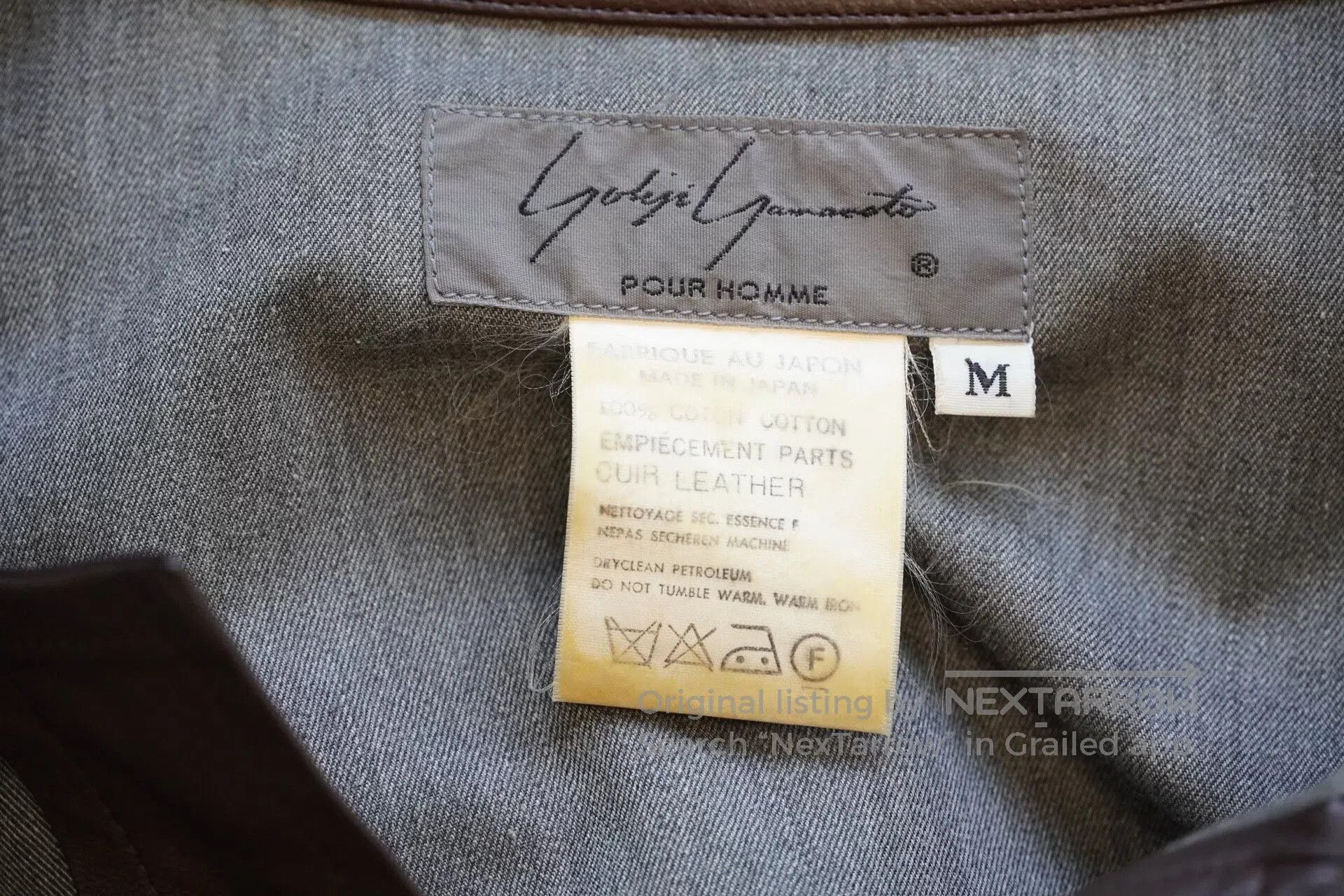 Yohji Yamamoto Yohji Yamamoto 90AW Cotton Shirt. Size US M / EU 48-50 / 2 - 5 Thumbnail