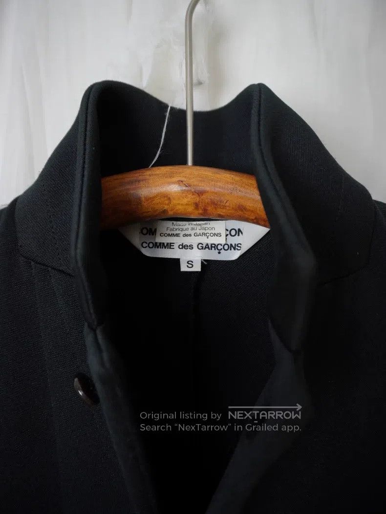 Comme des Garcons Comme Des Garcons Black Ripped Short Jacket Size S / US 4 / IT 40 - 7 Thumbnail
