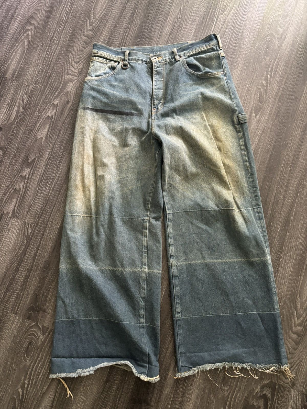 SOSHIOTSUKI SS23 Dokan Wide Leg Jeans Size US 34 / EU 50 - 1 Thumbnail