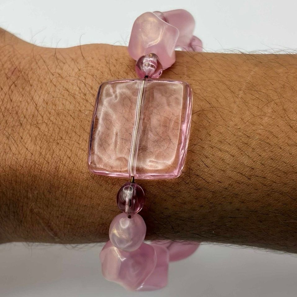 Other Chunky Pink Bracelet Size ONE SIZE - 2 Thumbnail