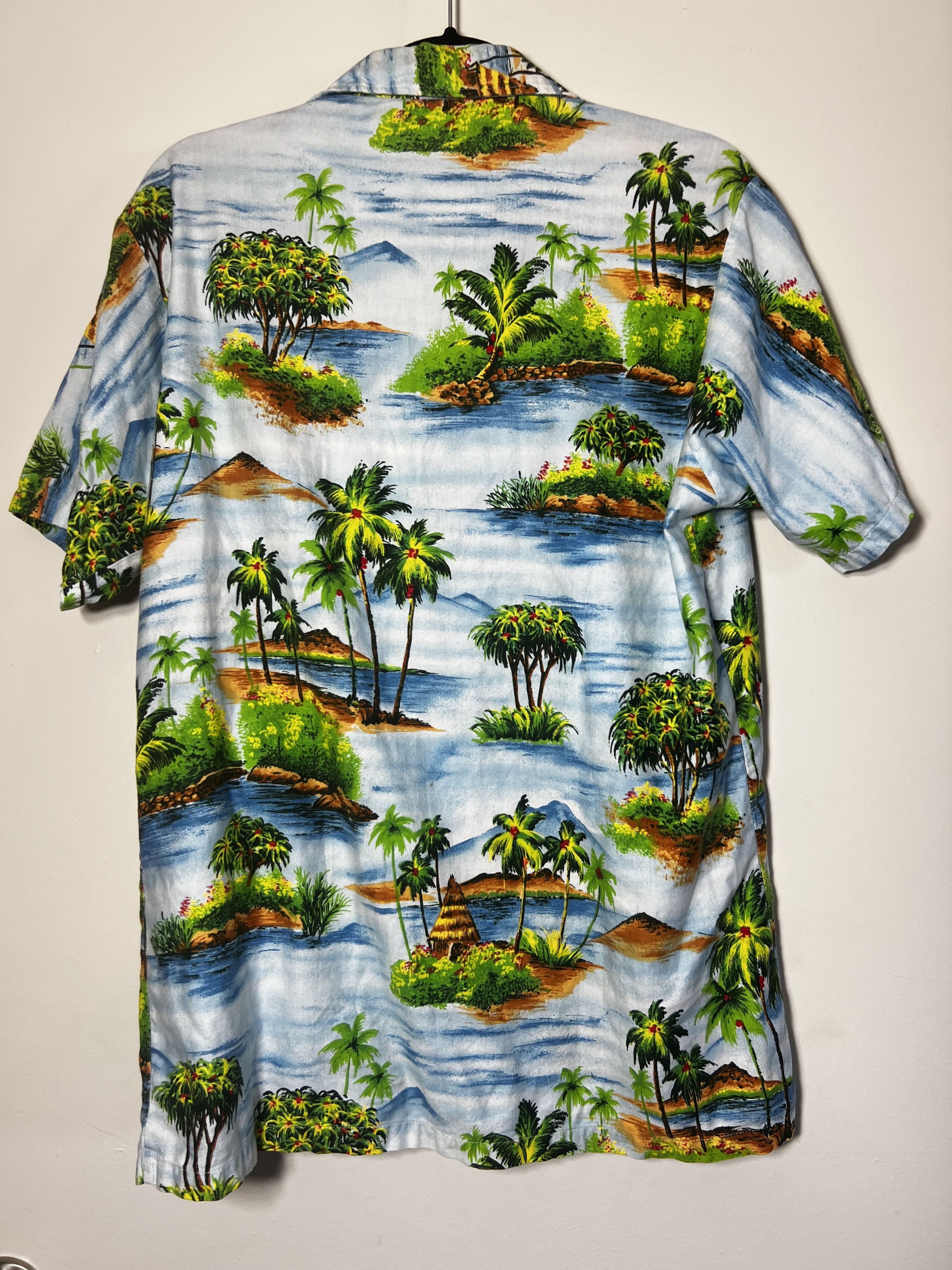 Other Vintage Sunchaser Hawaiian Island Print Button Up Shirt Size US S / EU 44-46 / 1 - 7 Thumbnail