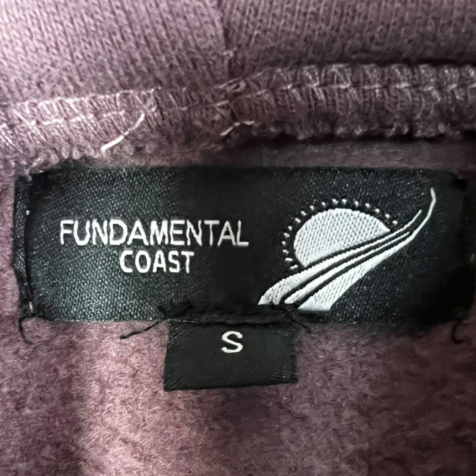 Other Fundamental Coast Women's Small Plum Boxy Cropped Hoodie Size S / US 4 / IT 40 - 6 Thumbnail