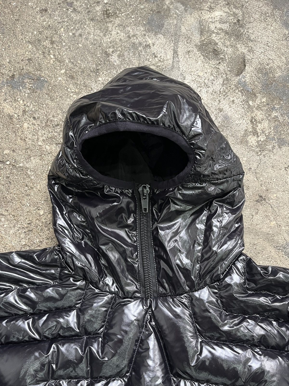 Bad Son Badson Black Star Puffer Jacket (unisex) Size US S / EU 44-46 / 1 - 6 Thumbnail