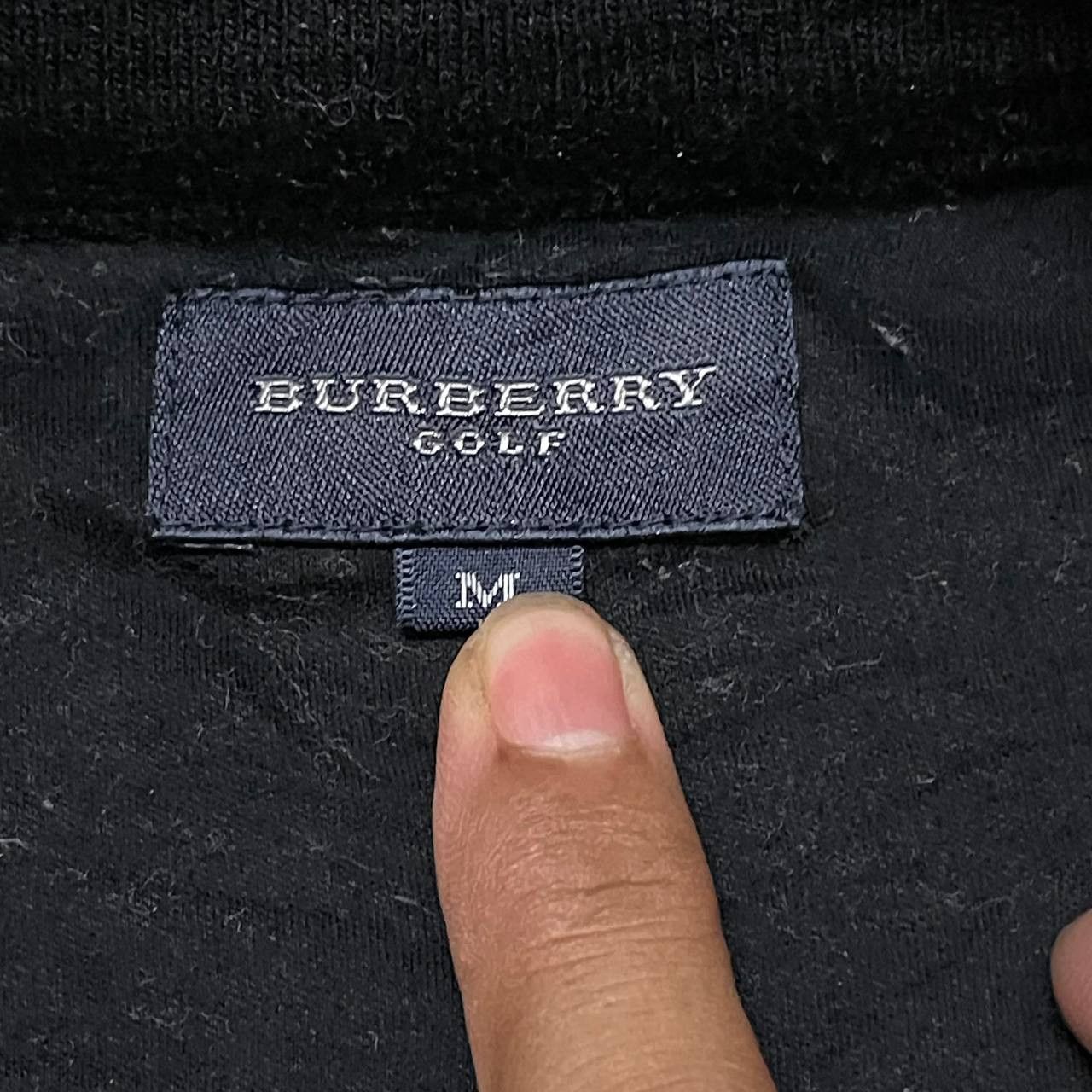 Burberry Vintage Burberry Golf Zipper Sweater Jacket Size US M / EU 48-50 / 2 - 7 Thumbnail