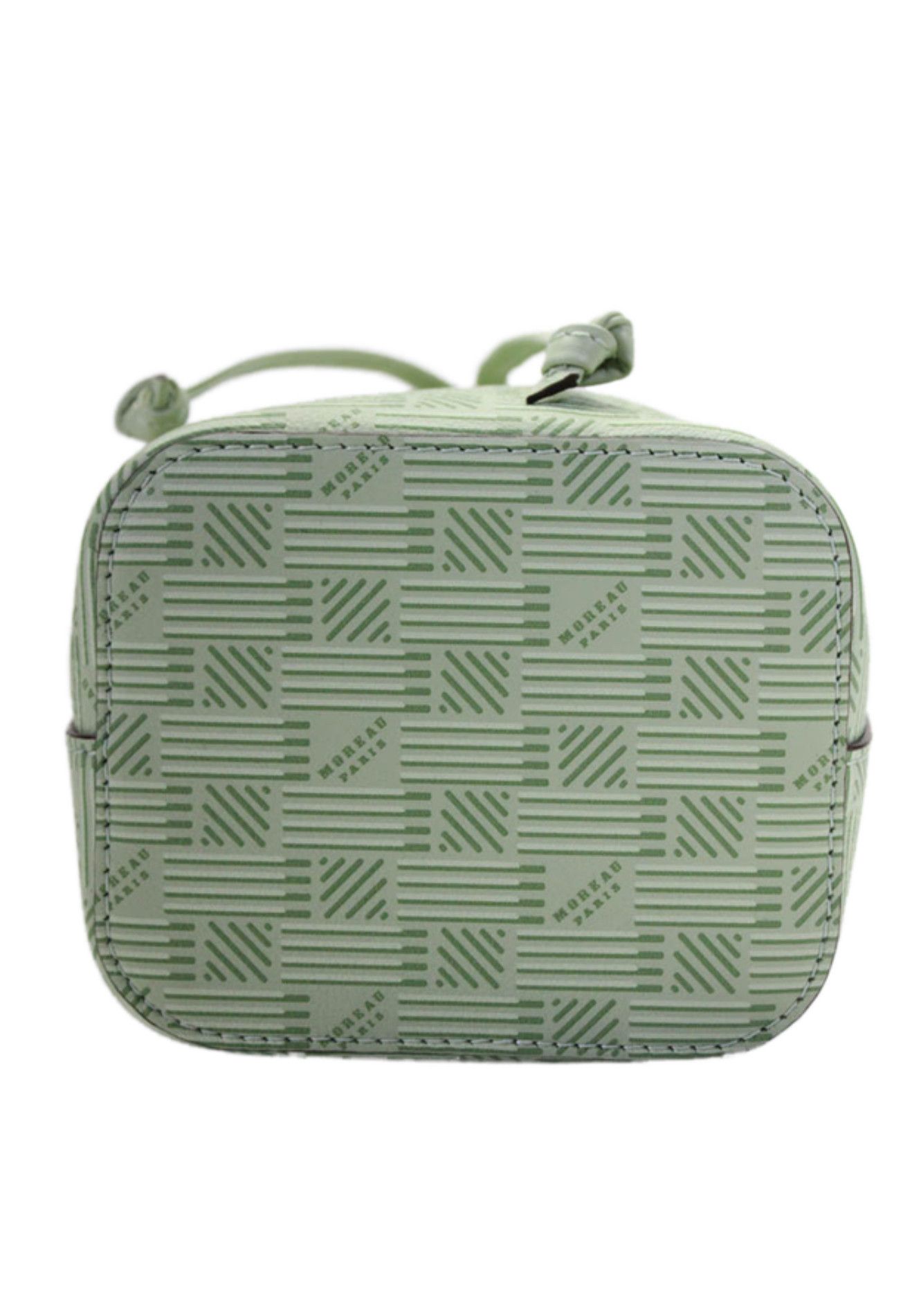 Moreau Paris Moreau Womens Mint Green Printed La Pon Mini Bucket Bag Size ONE SIZE - 5 Thumbnail