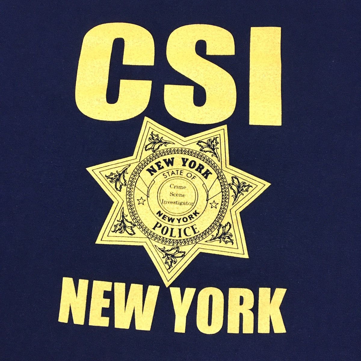 Vintage Vintage CSI New York Crime Scene Investigator T-shirt Size US L / EU 52-54 / 3 - 3 Thumbnail