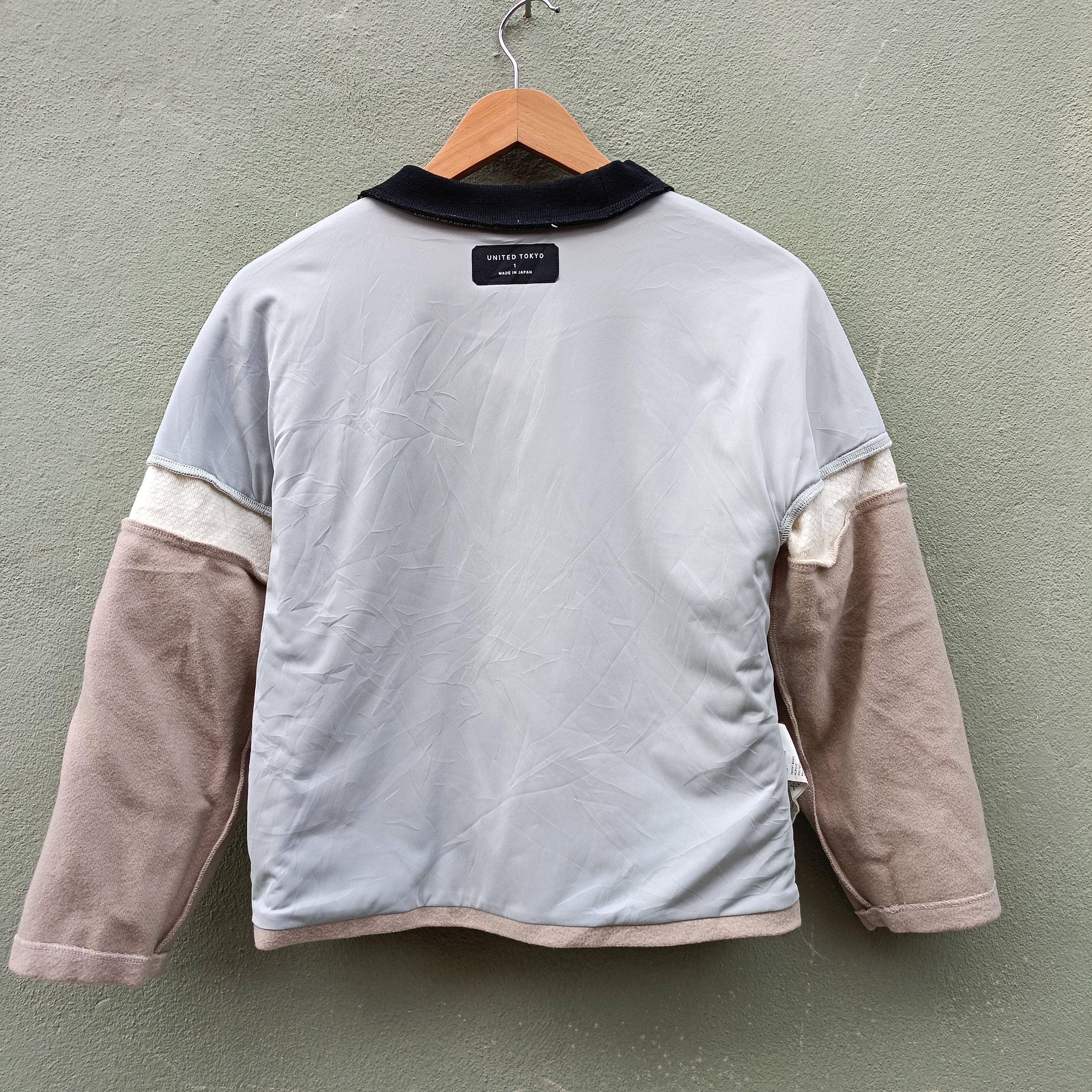 Japanese Brand United Tokyo Made in Japan Sweater Fur Size M / US 6-8 / IT 42-44 - 4 Thumbnail
