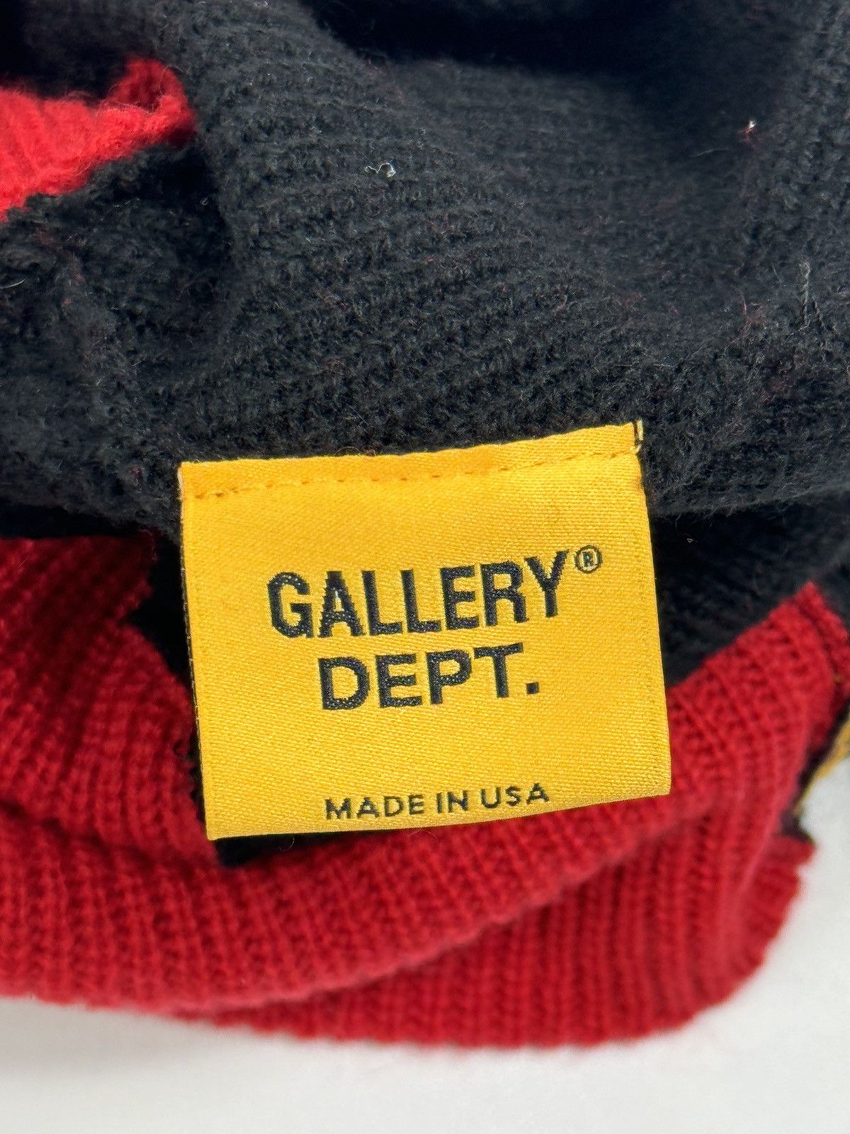 Gallery Dept. LOGO PRINT RIBBED BEANIE Size ONE SIZE - 5 Thumbnail