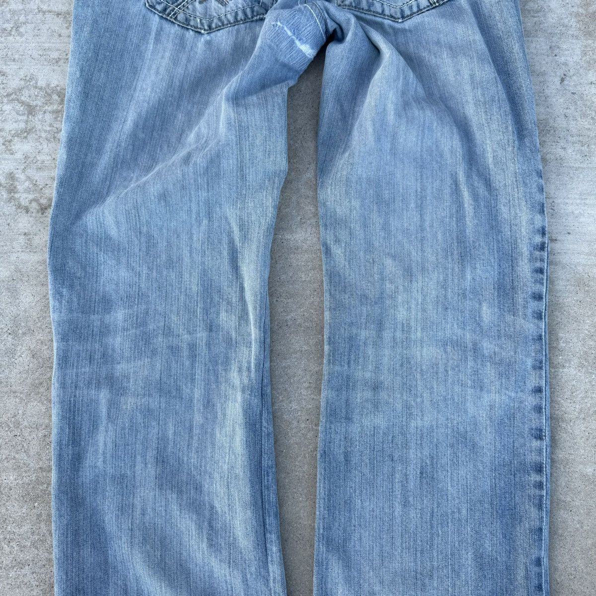 BKE × JNCO × Southpole Vintage Y2K Thrashed Baggy Loose BKE Skater Jeans 34 Size US 34 / EU 50 - 15 Thumbnail